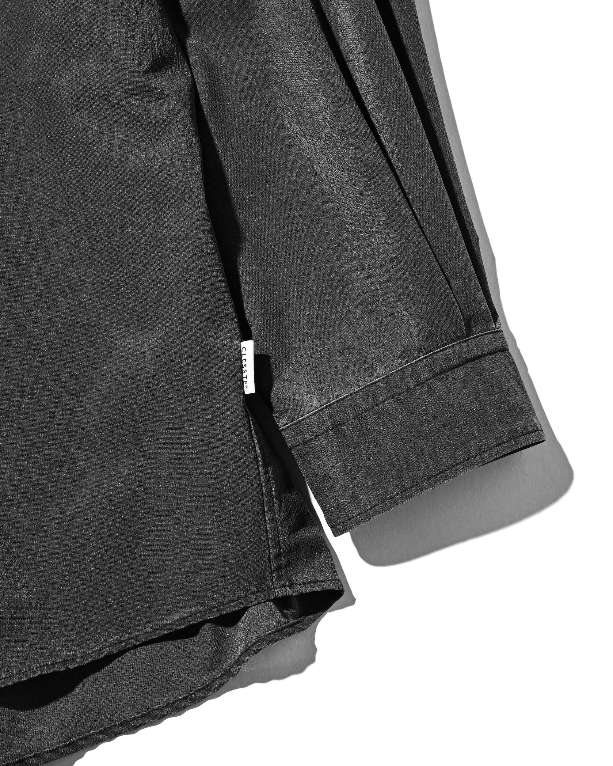 VINTAGE EFFECT COOLDOTS® CITY UNIFORM L/S SHIRT (BLACK)