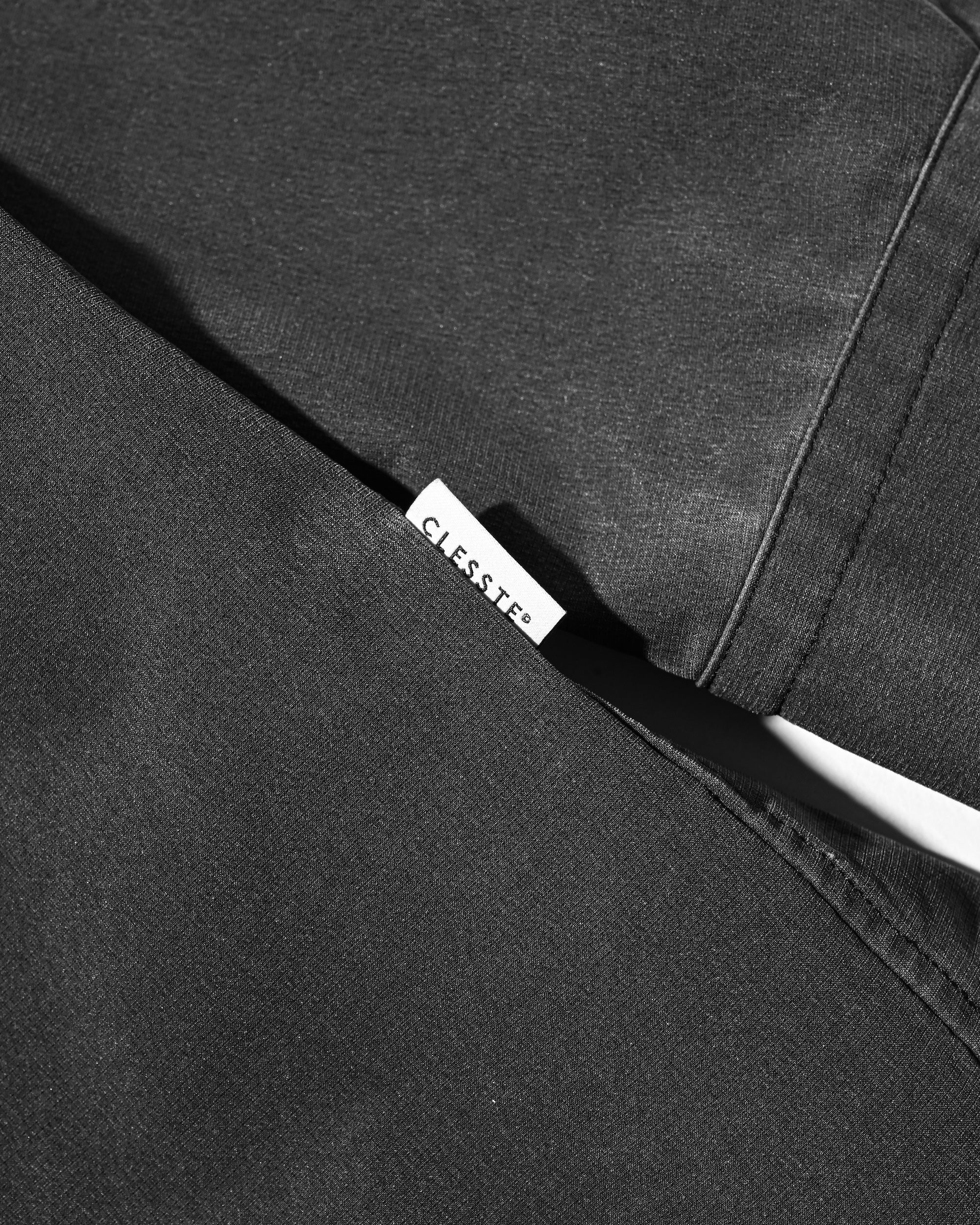 VINTAGE EFFECT COOLDOTS® CITY UNIFORM L/S SHIRT (BLACK)