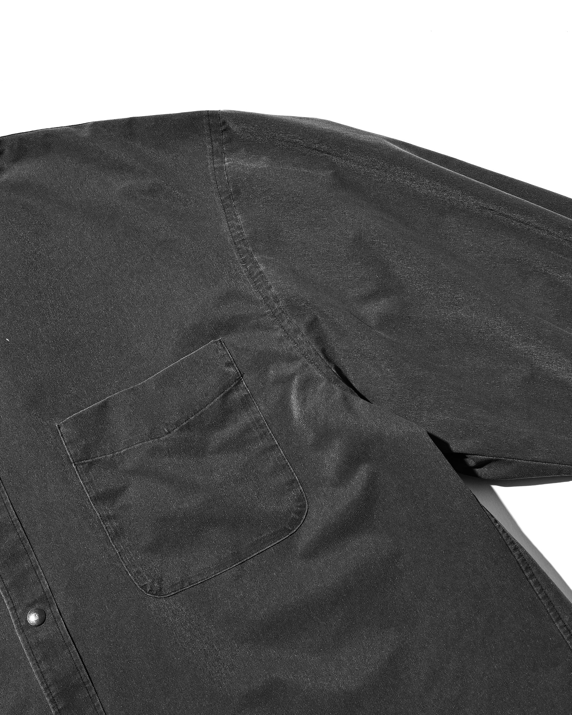 VINTAGE EFFECT COOLDOTS® CITY UNIFORM L/S SHIRT (BLACK)