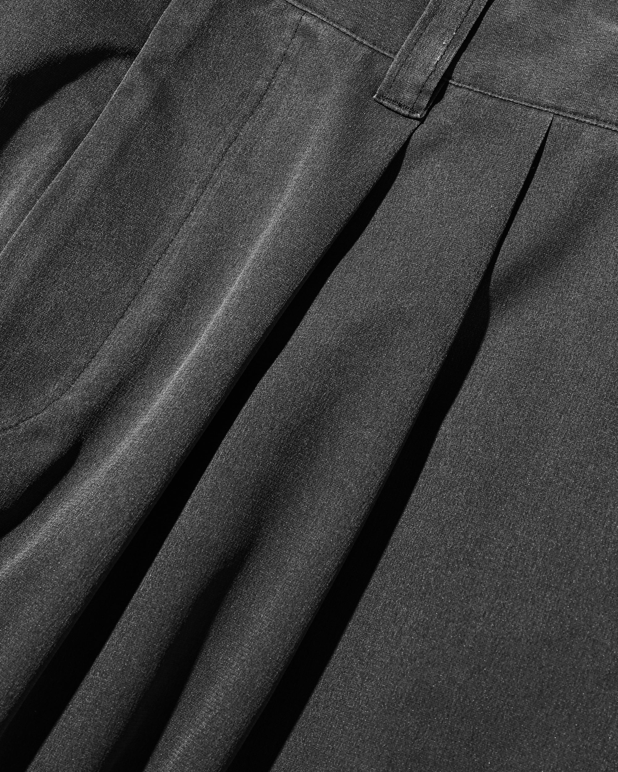 VINTAGE EFFECT COOLDOTS® CITY UNIFORM WIDE TAPERED PANTS (BLACK)