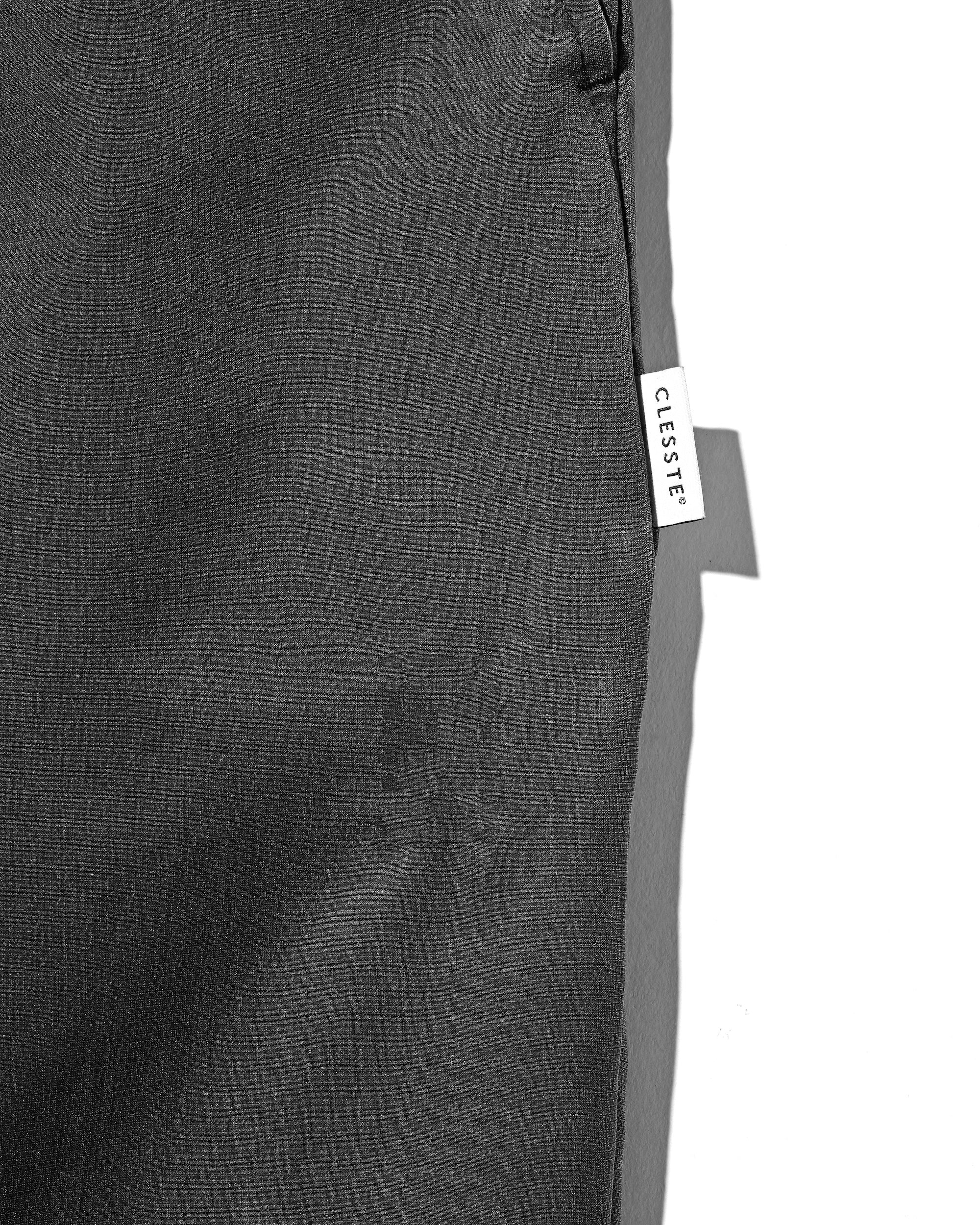 VINTAGE EFFECT COOLDOTS® CITY UNIFORM WIDE TAPERED PANTS (BLACK)
