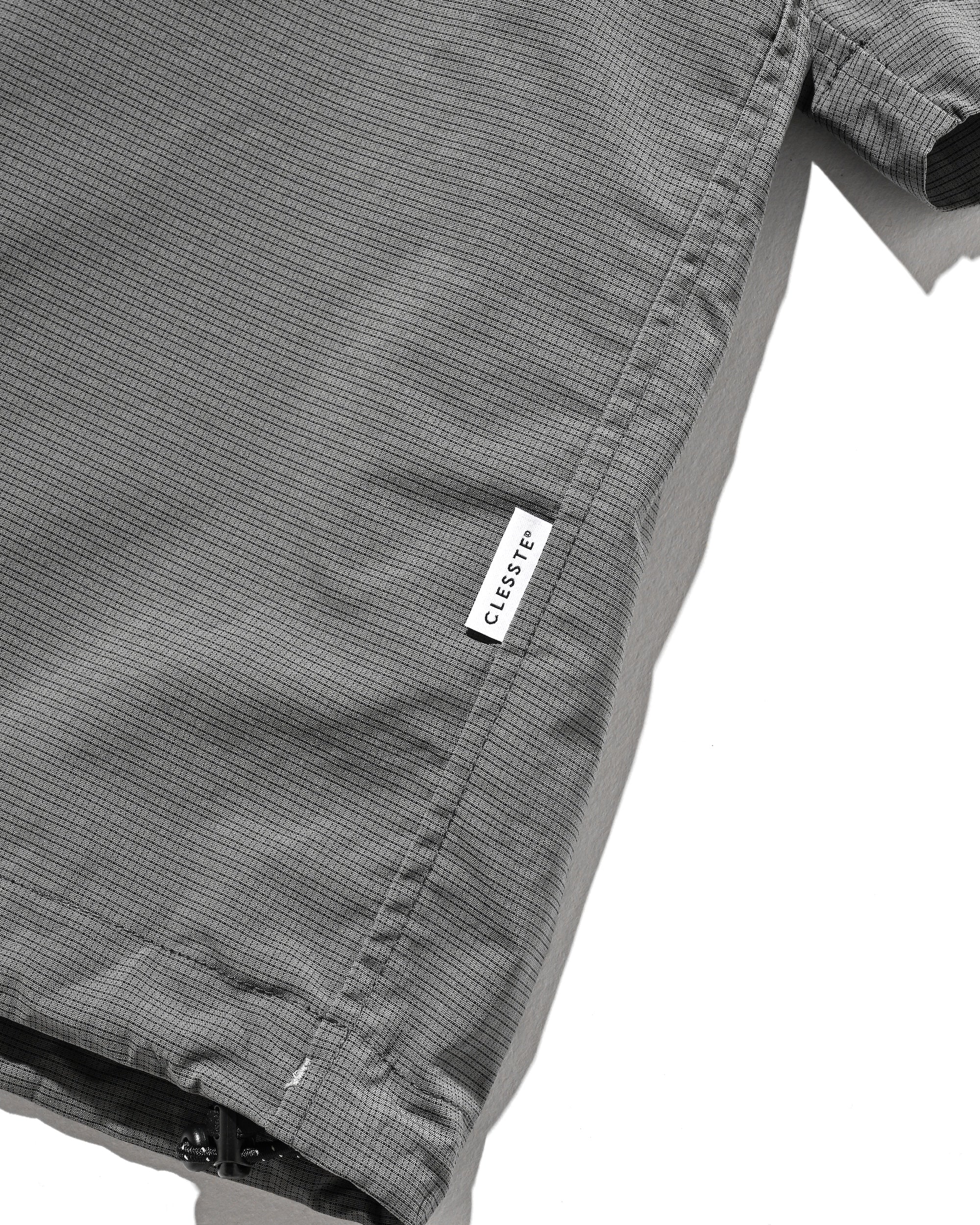 【4.25 SAT 20:00- IN STOCK】MINI PLAID S/S PULLOVER SHIRT (CHARCOAL)