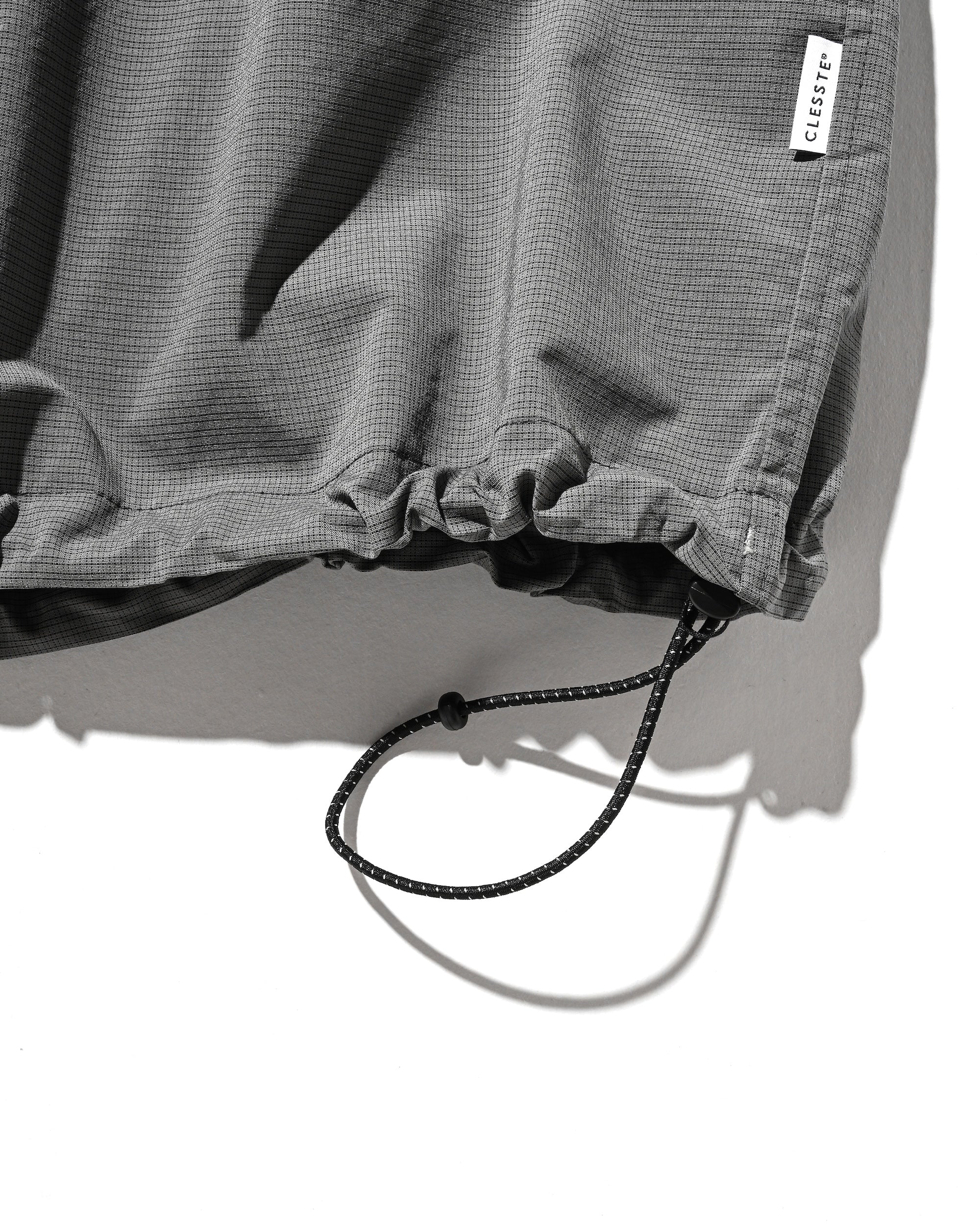 【4.25 SAT 20:00- IN STOCK】MINI PLAID S/S PULLOVER SHIRT (CHARCOAL)