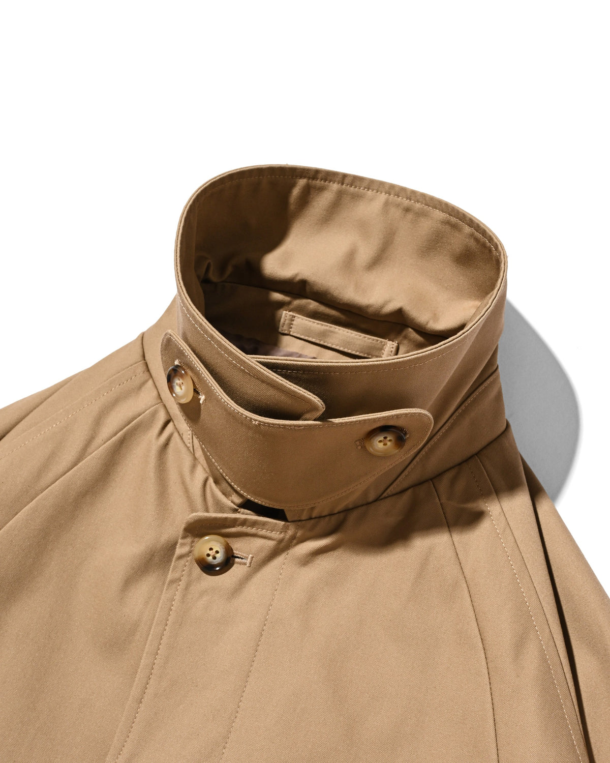 【10.31 SAT 20:00- IN STOCK】 T/C GABARDINE CITY BALMACAAN COAT (BEIGE)
