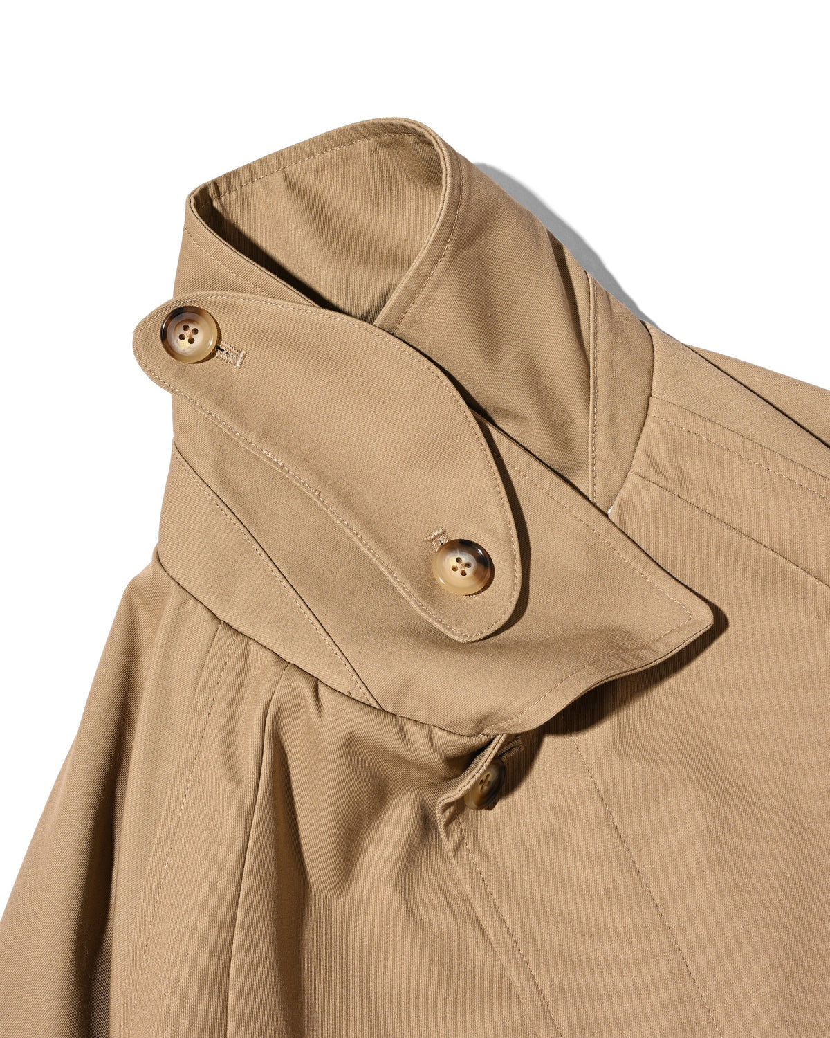【10.31 SAT 20:00- IN STOCK】 T/C GABARDINE CITY BALMACAAN COAT (BEIGE)