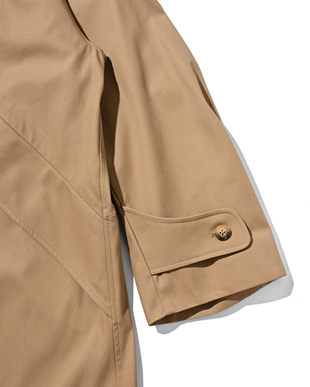 【10.31 SAT 20:00- IN STOCK】 T/C GABARDINE CITY BALMACAAN COAT (BEIGE)