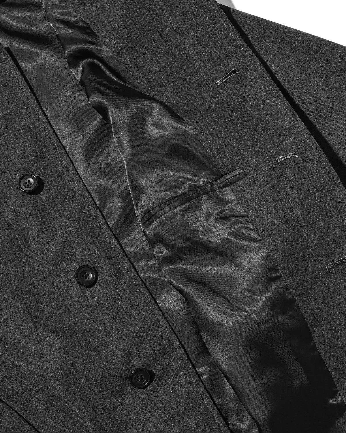 【10.31 SAT 20:00- IN STOCK】 T/C GABARDINE CITY BALMACAAN COAT (CHARCOAL)