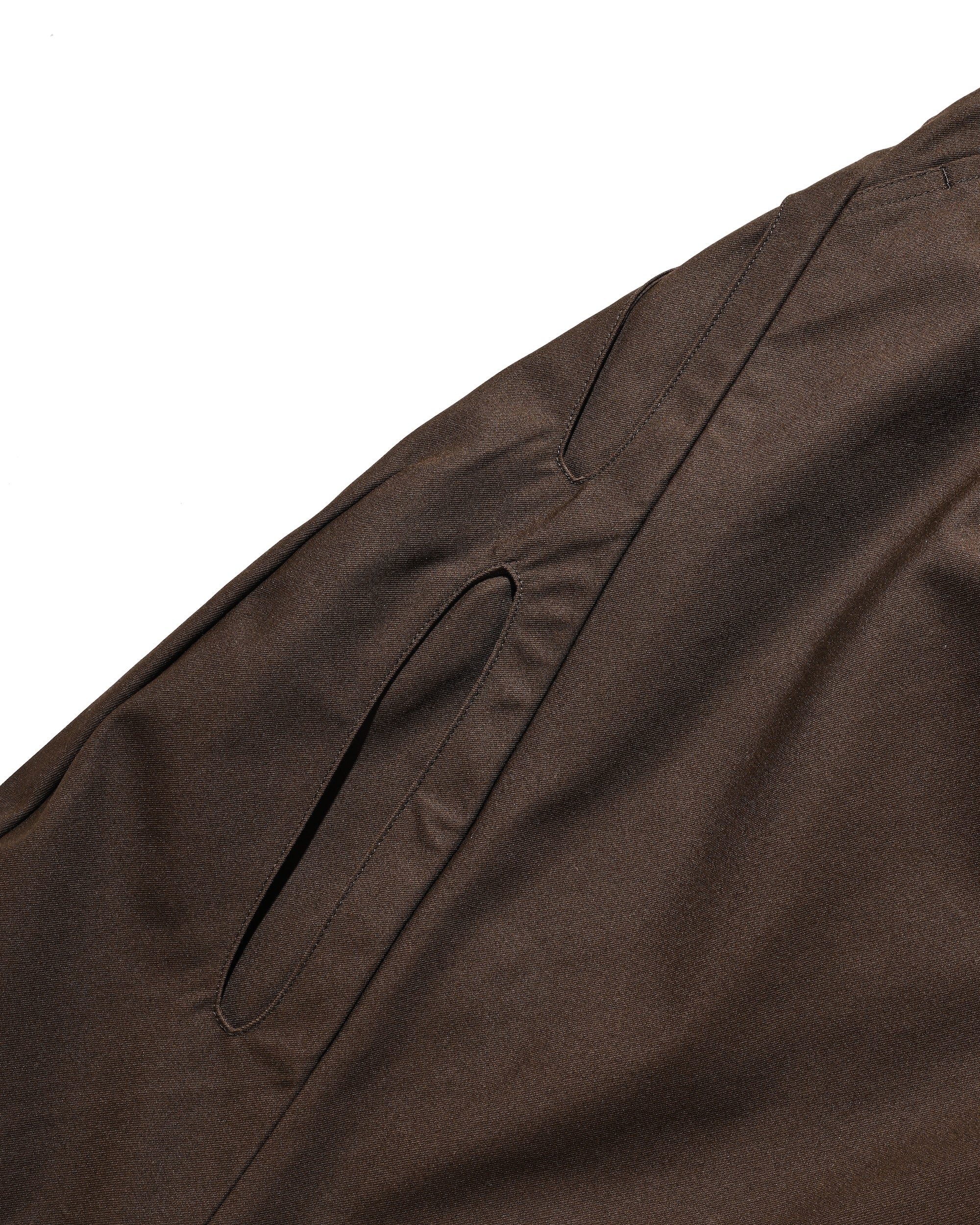 【8.23 SAT 20:00- IN STOCK】FUTURE MASSIVE TWISTED HALF PANTS (BROWN)