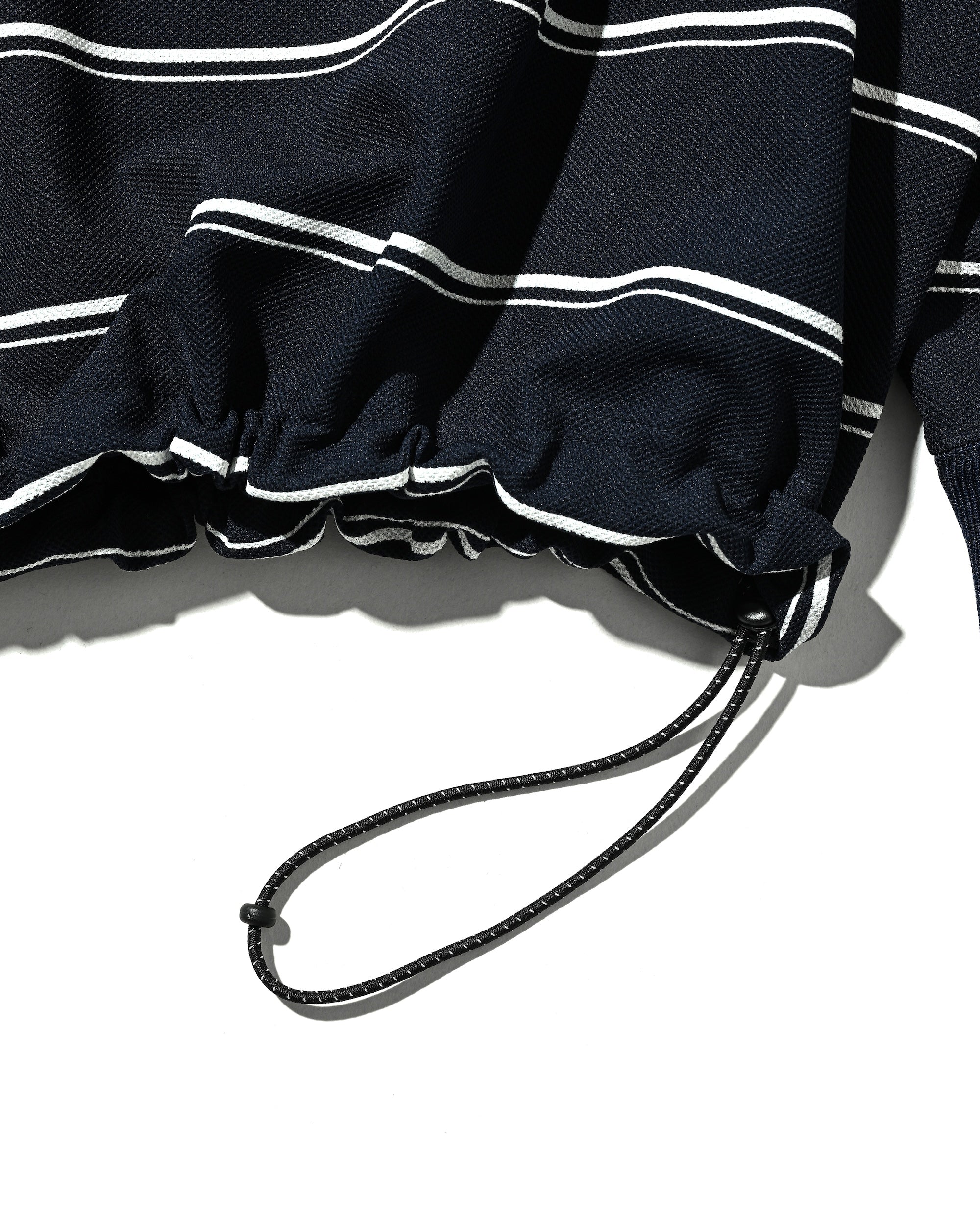 THICK/THIN STRIPE ACTIVE CITY POLO L/S SHIRTS (NAVY)