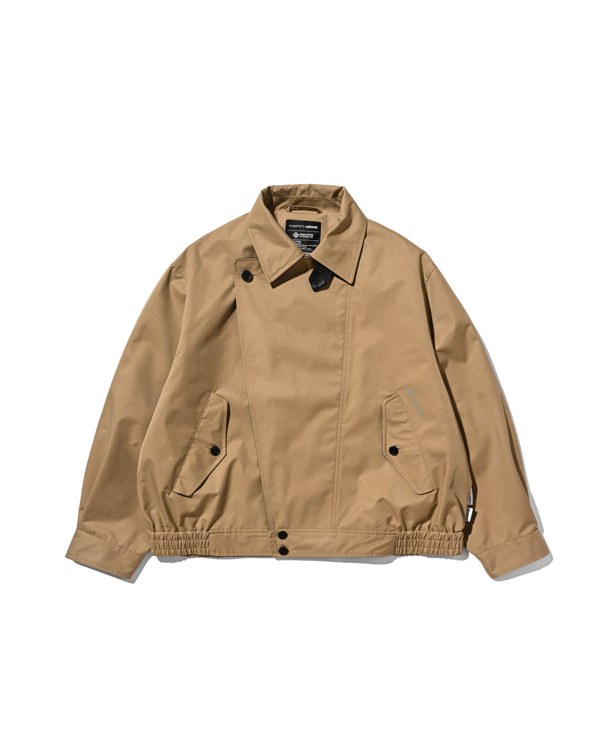 【10.24 SAT 20:00- IN STOCK】 +phenix WINDSTOPPER® by GORE-TEX LABS TWILL CITY DOUBLE FLAP JACKET (CAMEL BEIGE)
