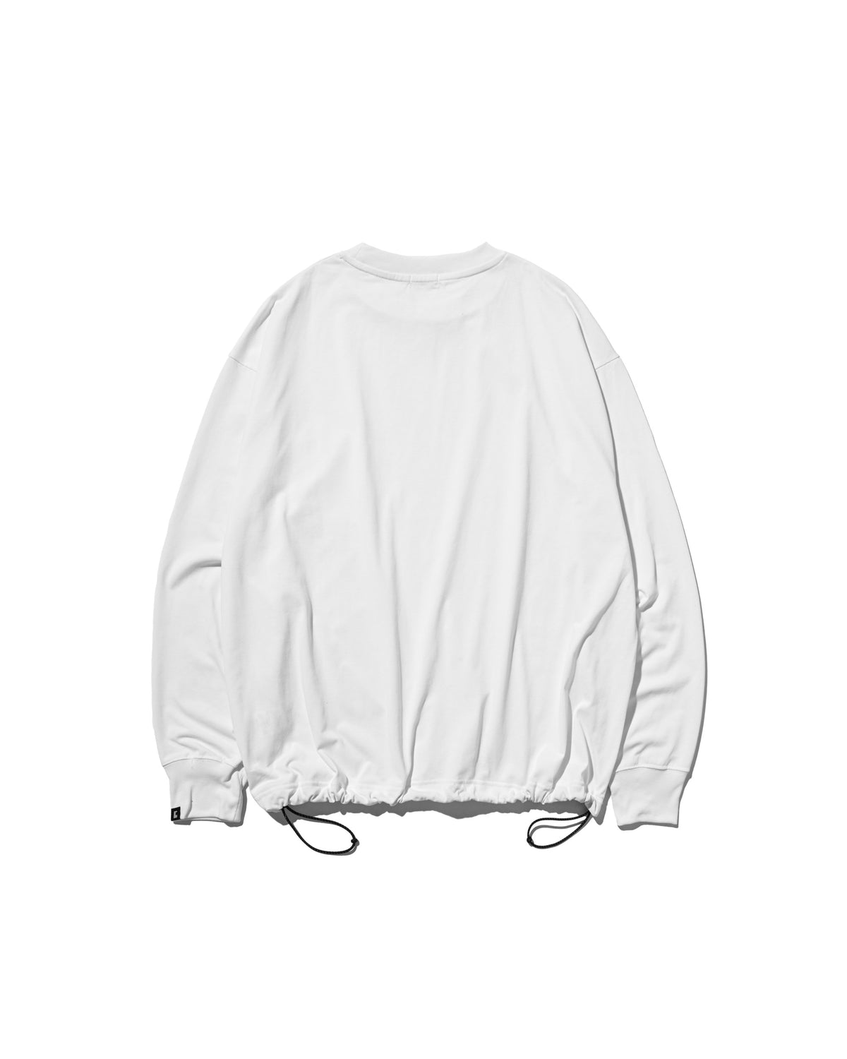【10.17 SAT 20:00- IN STOCK】 TECH POCKET L/S T-SHIRT (WHITE)