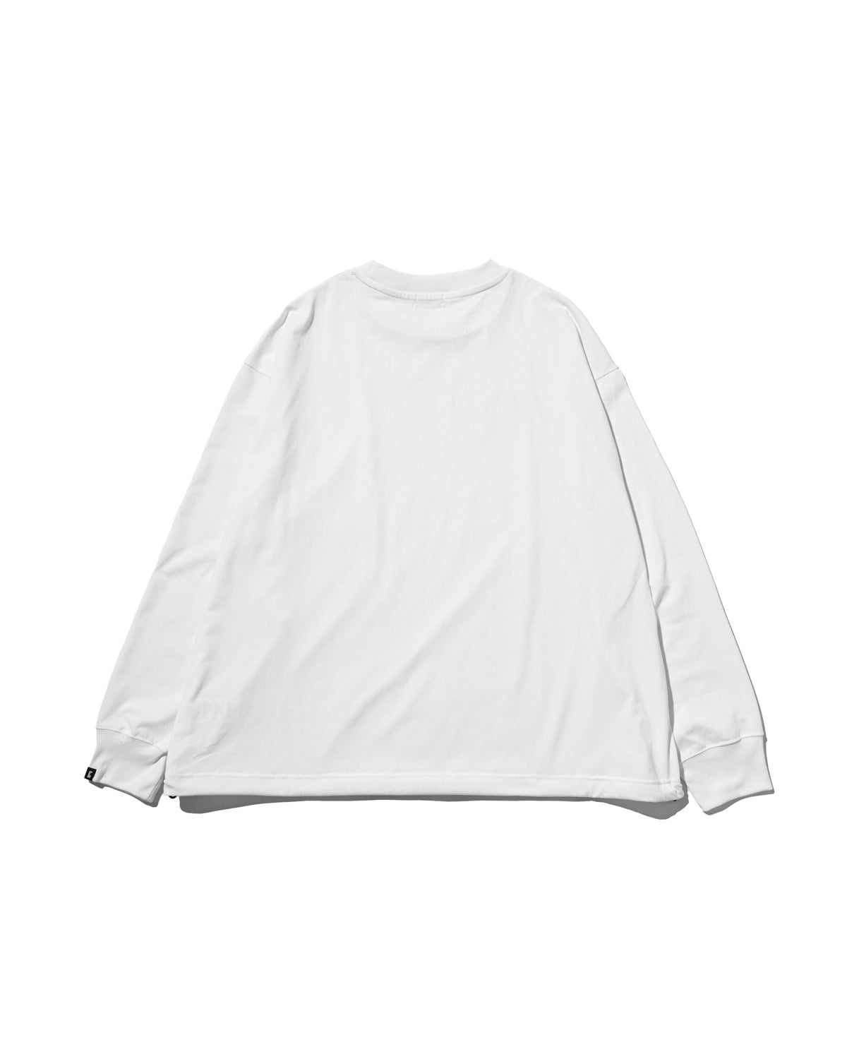 【10.17 SAT 20:00- IN STOCK】 TECH POCKET L/S T-SHIRT (WHITE)