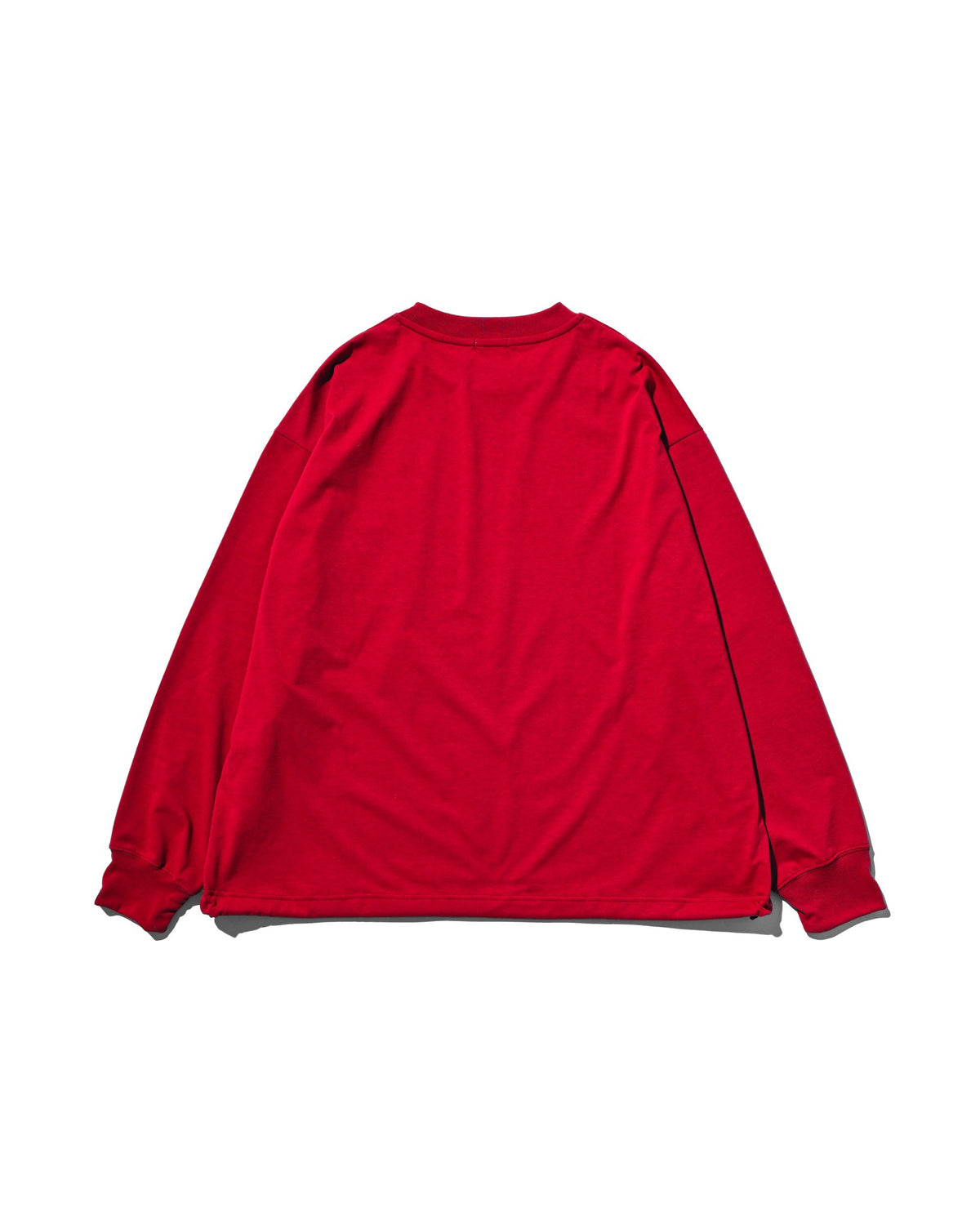 【10.17 SAT 20:00- IN STOCK】 TECH POCKET L/S T-SHIRT (RED)