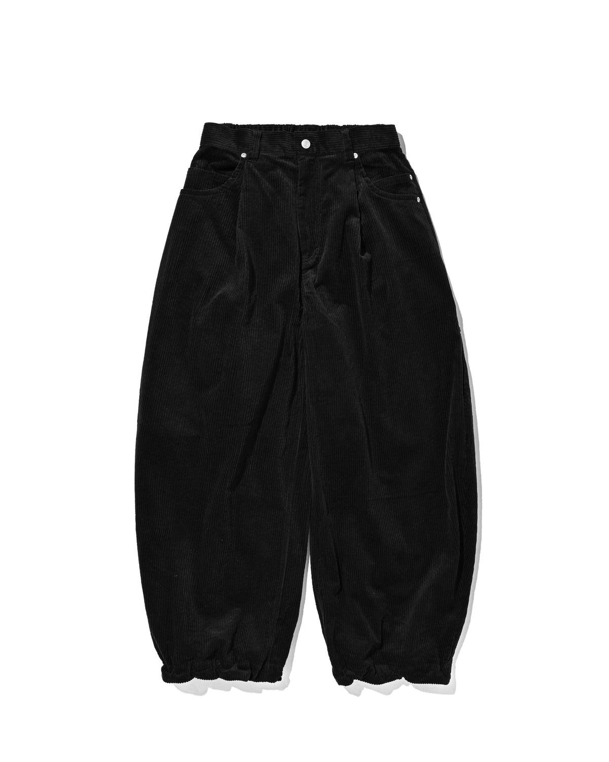 【10.21 WED 20:00- IN STOCK】 CORDUROY CITY MASSIVE UTILITY PANTS (BLACK)