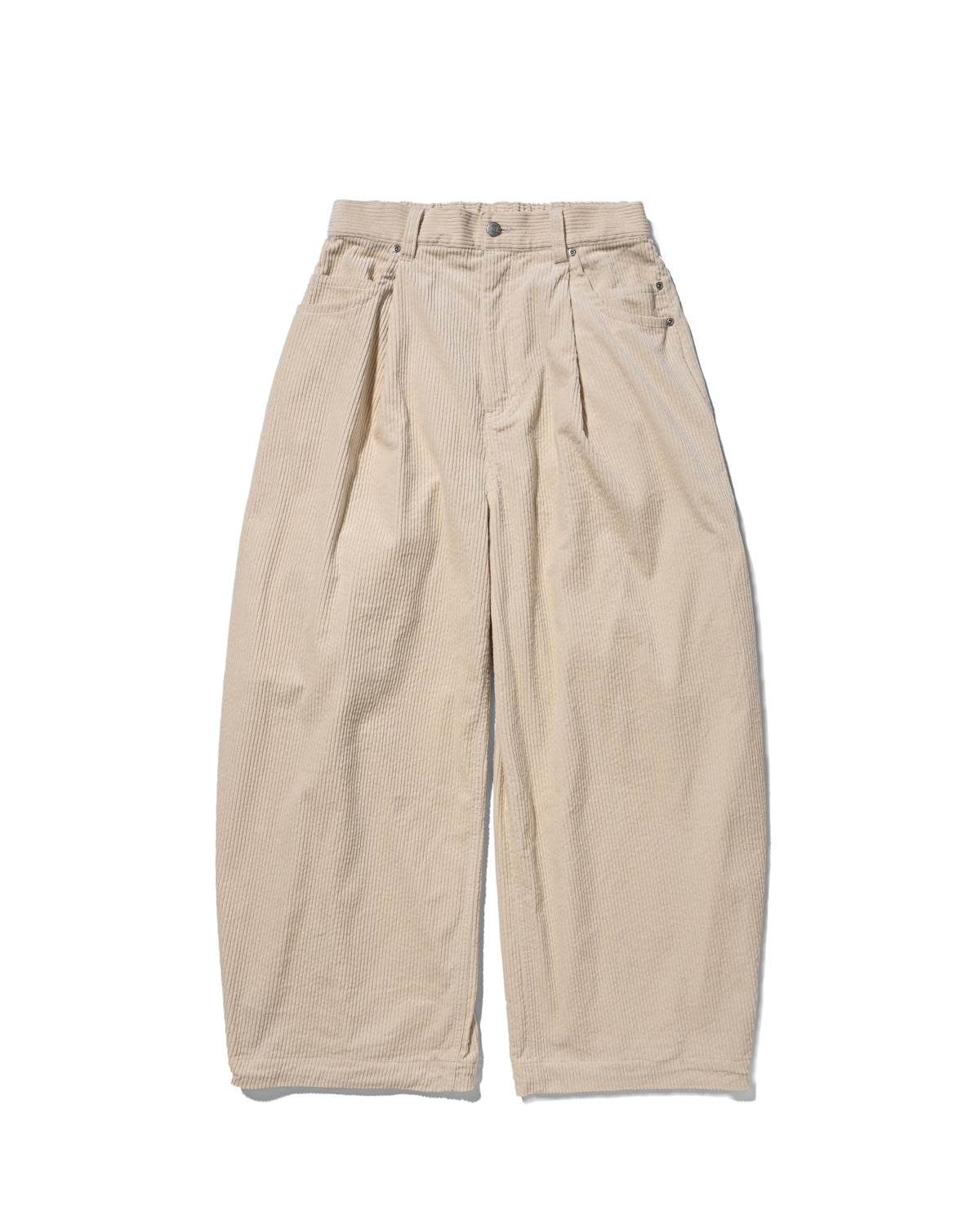 【10.21 WED 20:00- IN STOCK】 CORDUROY CITY MASSIVE UTILITY PANTS (OFF WHITE)
