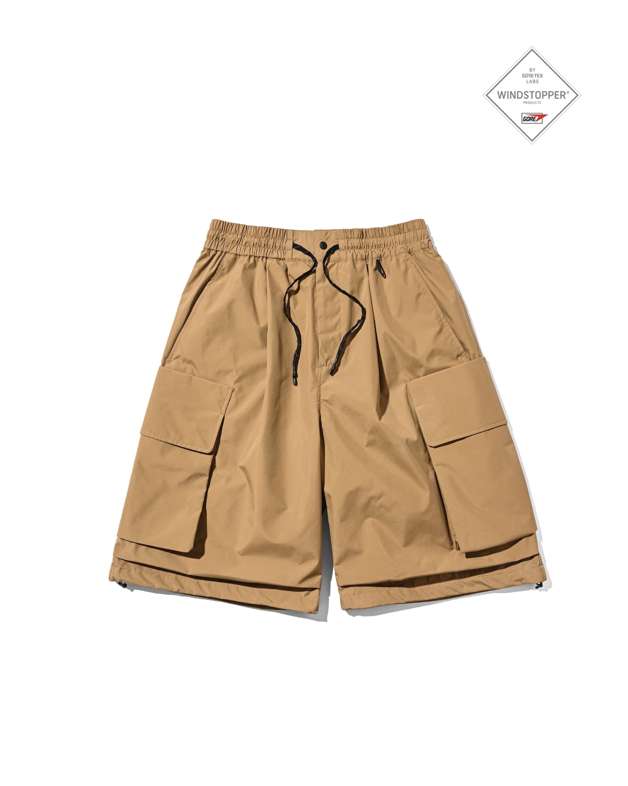 +phenix WINDSTOPPER® by GORE-TEX LABS CITY MILITARY HALF PANTS 001 (CAMEL BEIGE)