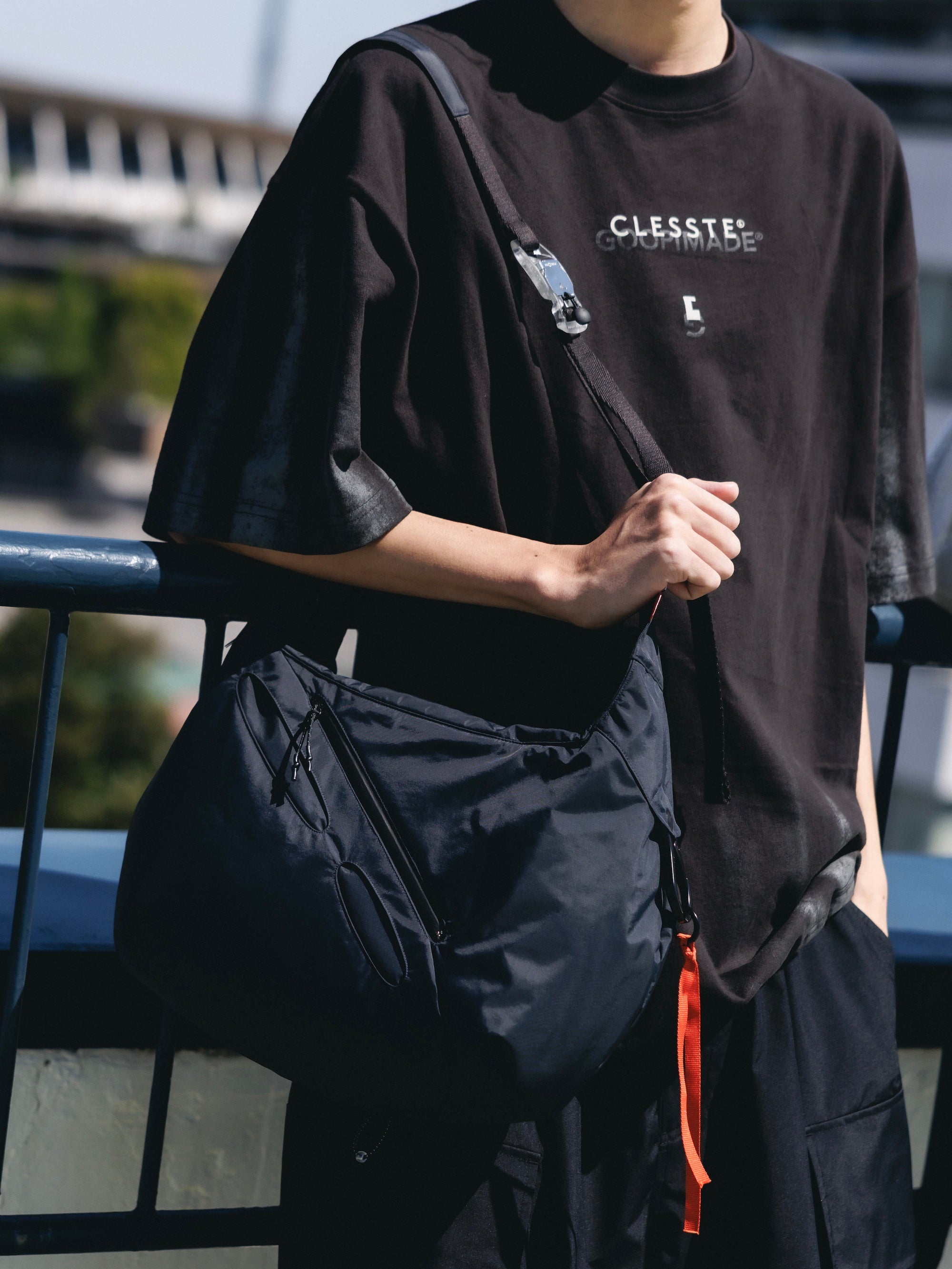 3LAYER NYLON FUTURE BAG FOR GOOPiMADE (BLACK)