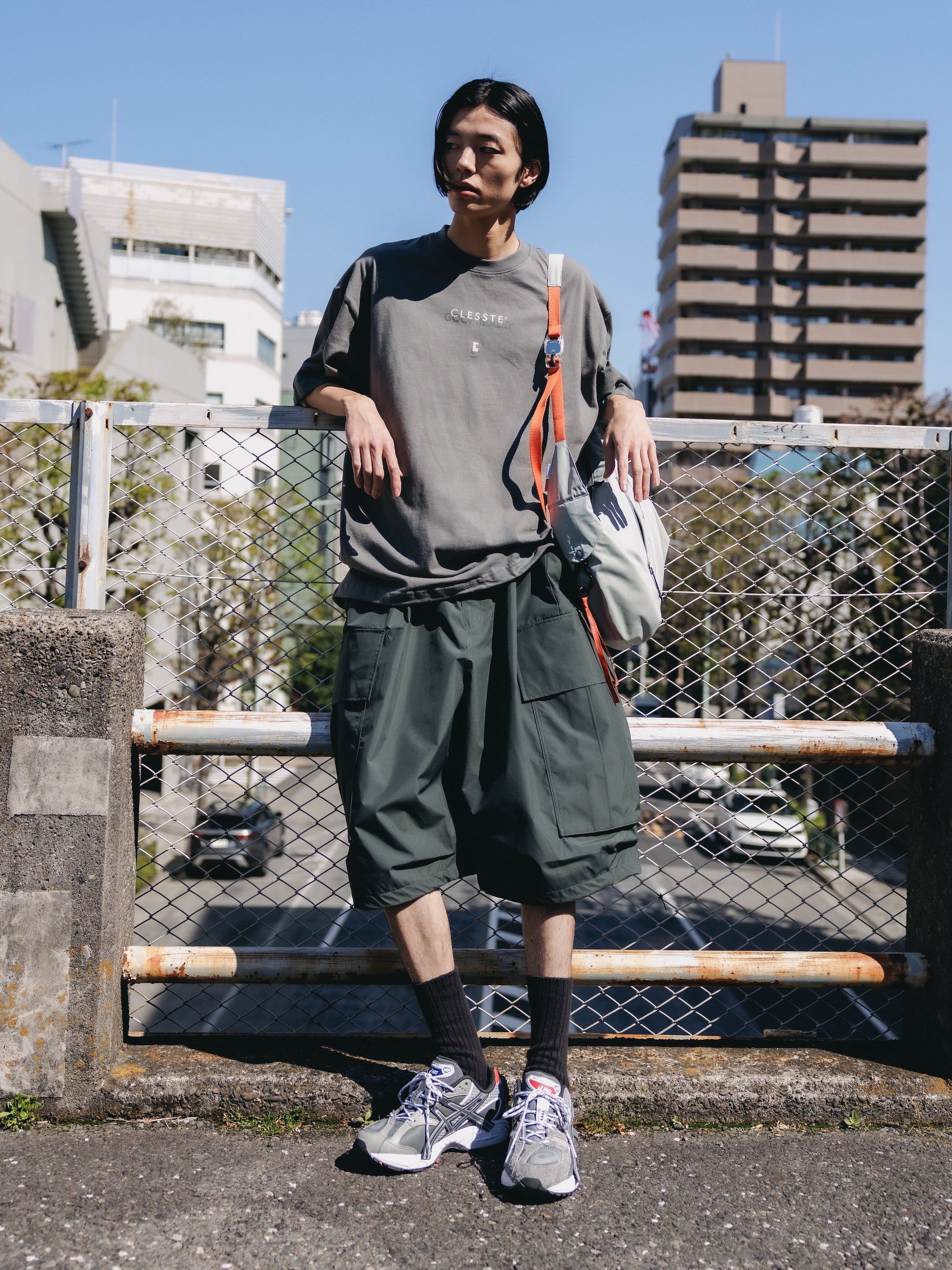 LOGO ARCHIVE TEE FOR GOOPiMADE (GRAY)