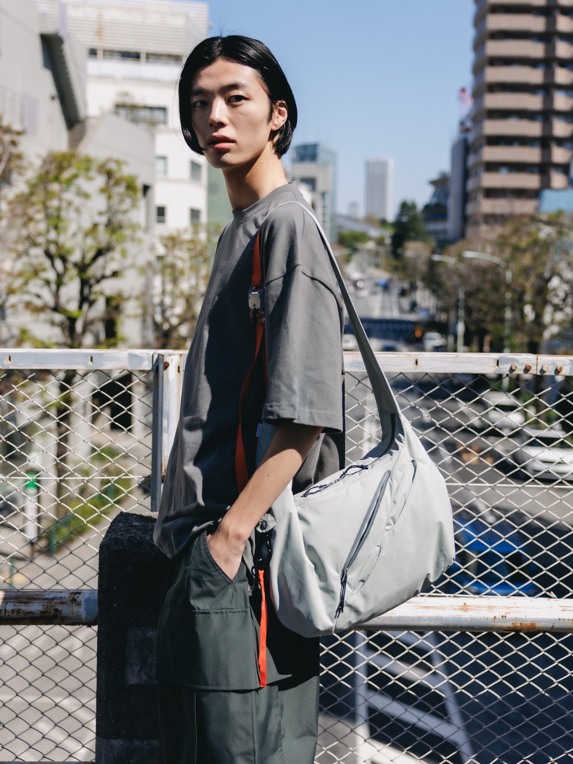 3LAYER NYLON FUTURE BAG FOR GOOPiMADE (WHITE)