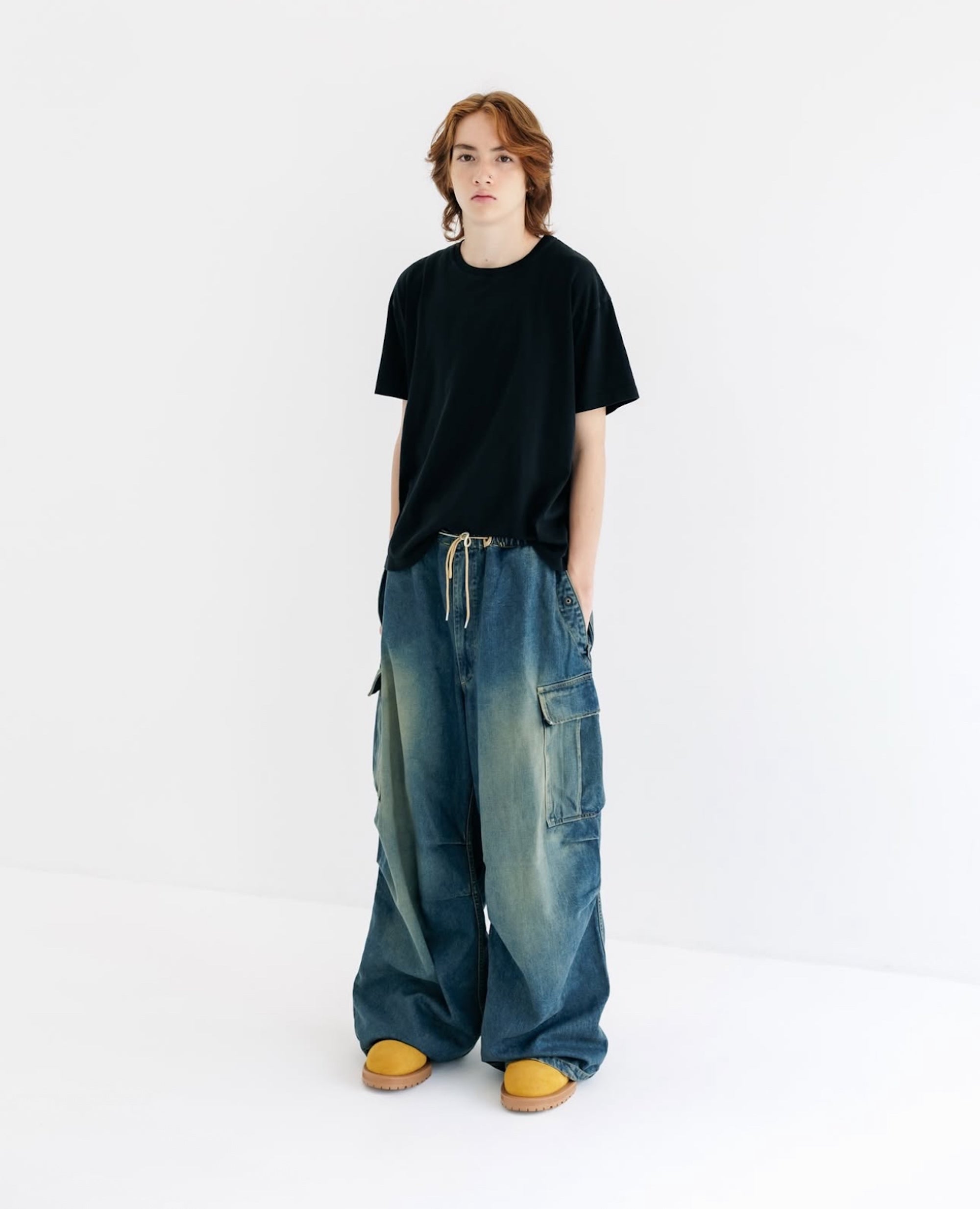 【9.13 SAT 20:00- IN STOCK】VINTAGE DYED SELVEDGE DENIM M-51 ARCTIC TROUSERS (VINTAGE INDIGO)