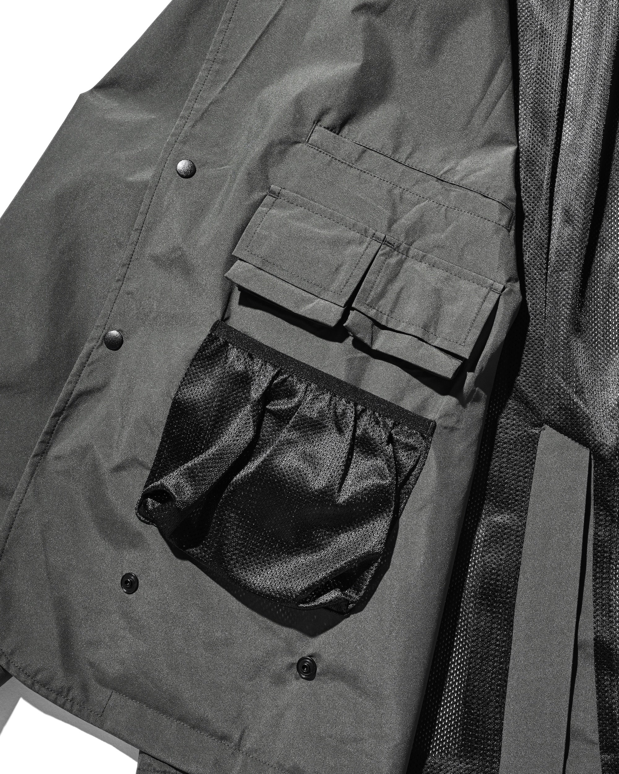 【9.3 WED 20:00- IN STOCK】+phenix WINDSTOPPER® by GORE-TEX LABS ACTIVE CITY STORAGE JACKET (ASPHALT GRAY)