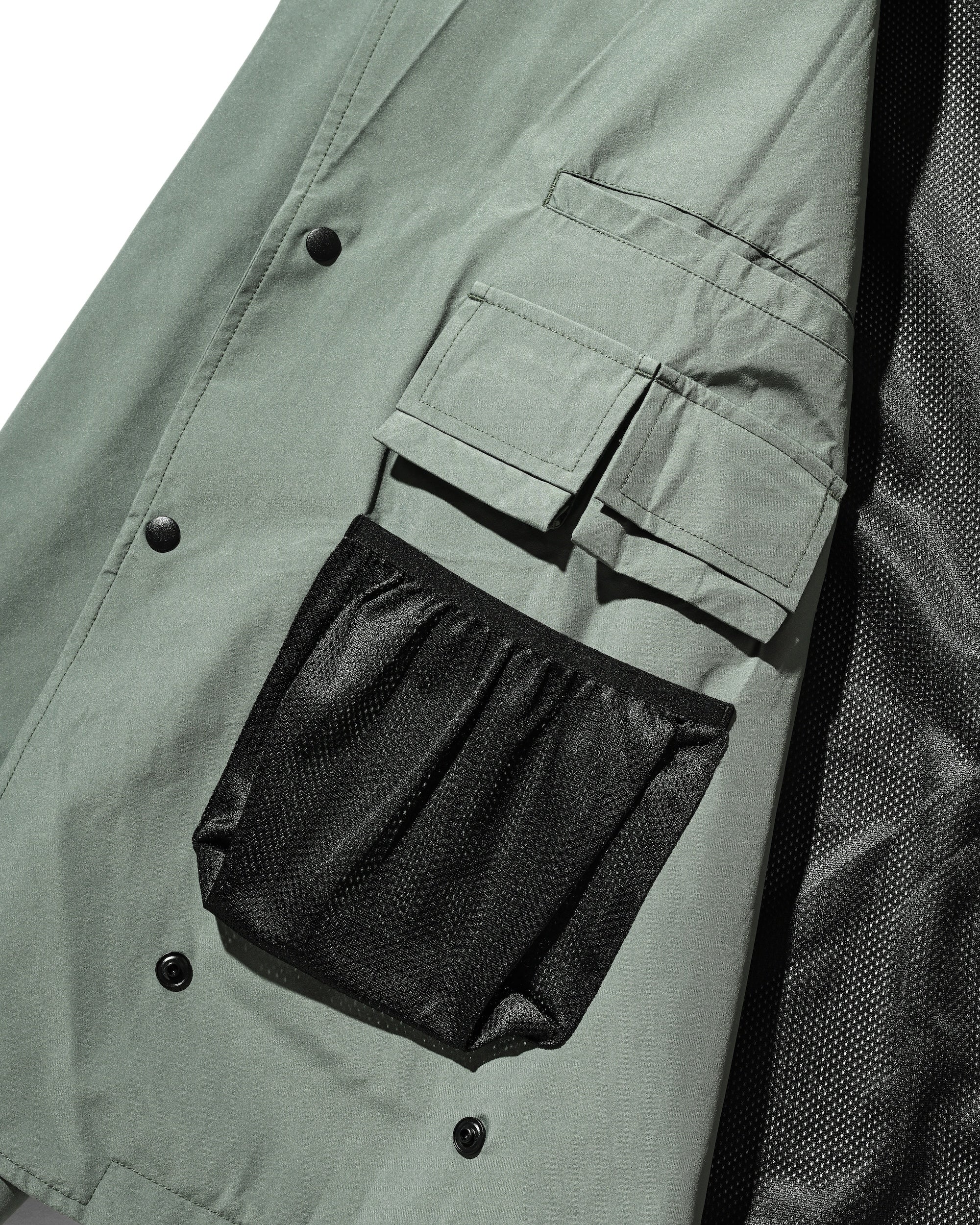【9.3 WED 20:00- IN STOCK】+phenix WINDSTOPPER® by GORE-TEX LABS ACTIVE CITY STORAGE JACKET (MILITARY GREEN)