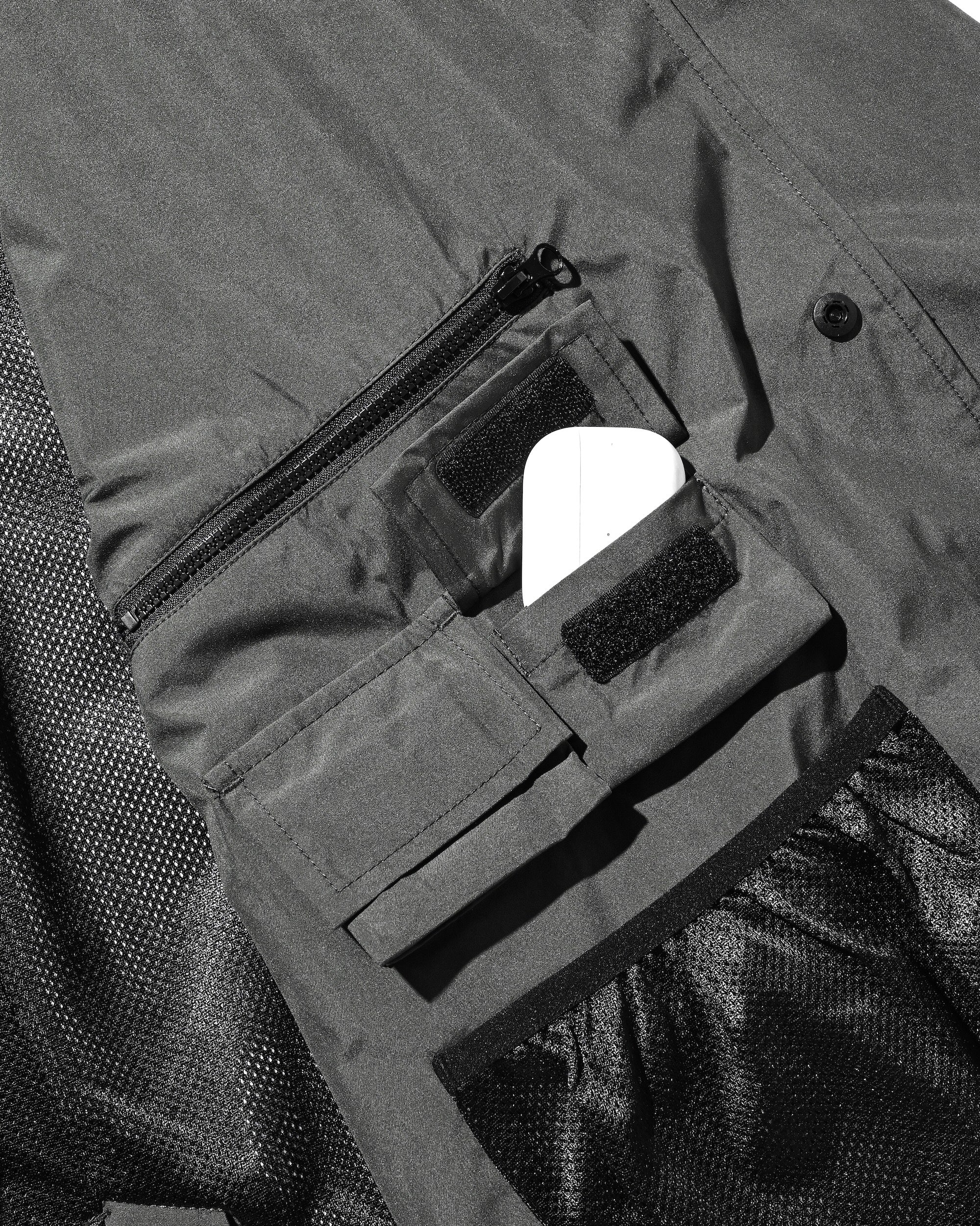 【9.3 WED 20:00- IN STOCK】+phenix WINDSTOPPER® by GORE-TEX LABS ACTIVE CITY STORAGE JACKET (ASPHALT GRAY)