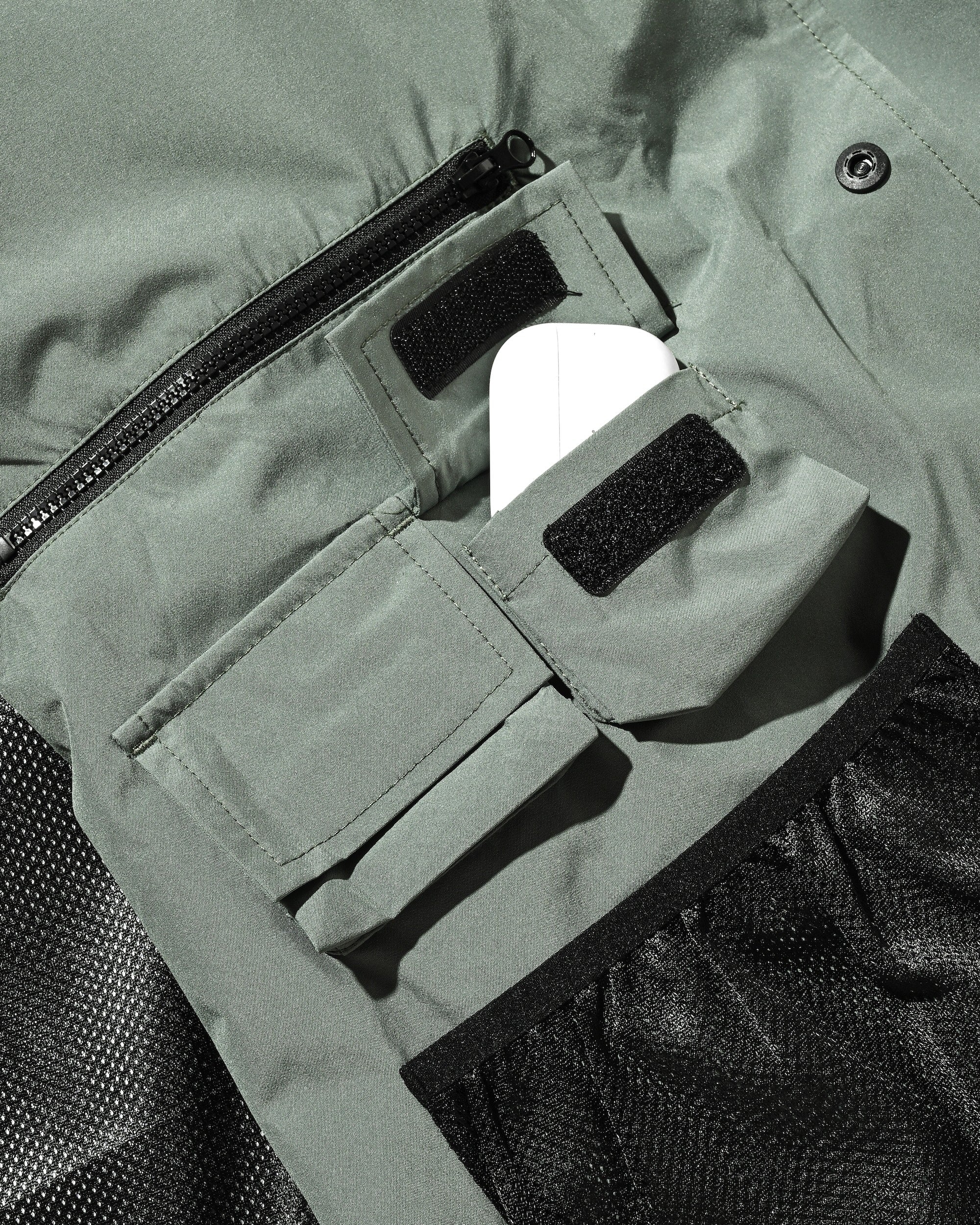 【9.3 WED 20:00- IN STOCK】+phenix WINDSTOPPER® by GORE-TEX LABS ACTIVE CITY STORAGE JACKET (MILITARY GREEN)