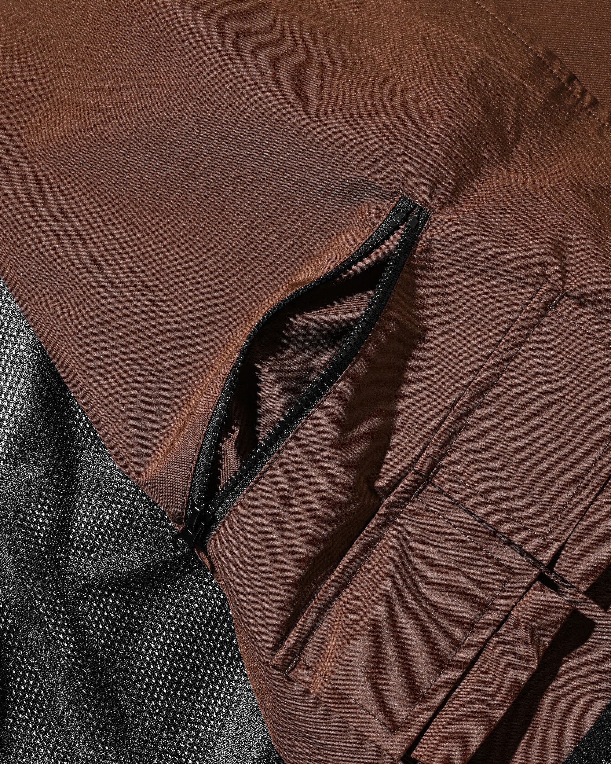 【9.3 WED 20:00- IN STOCK】+phenix WINDSTOPPER® by GORE-TEX LABS ACTIVE CITY STORAGE JACKET (CHOCOLATE BROWN)