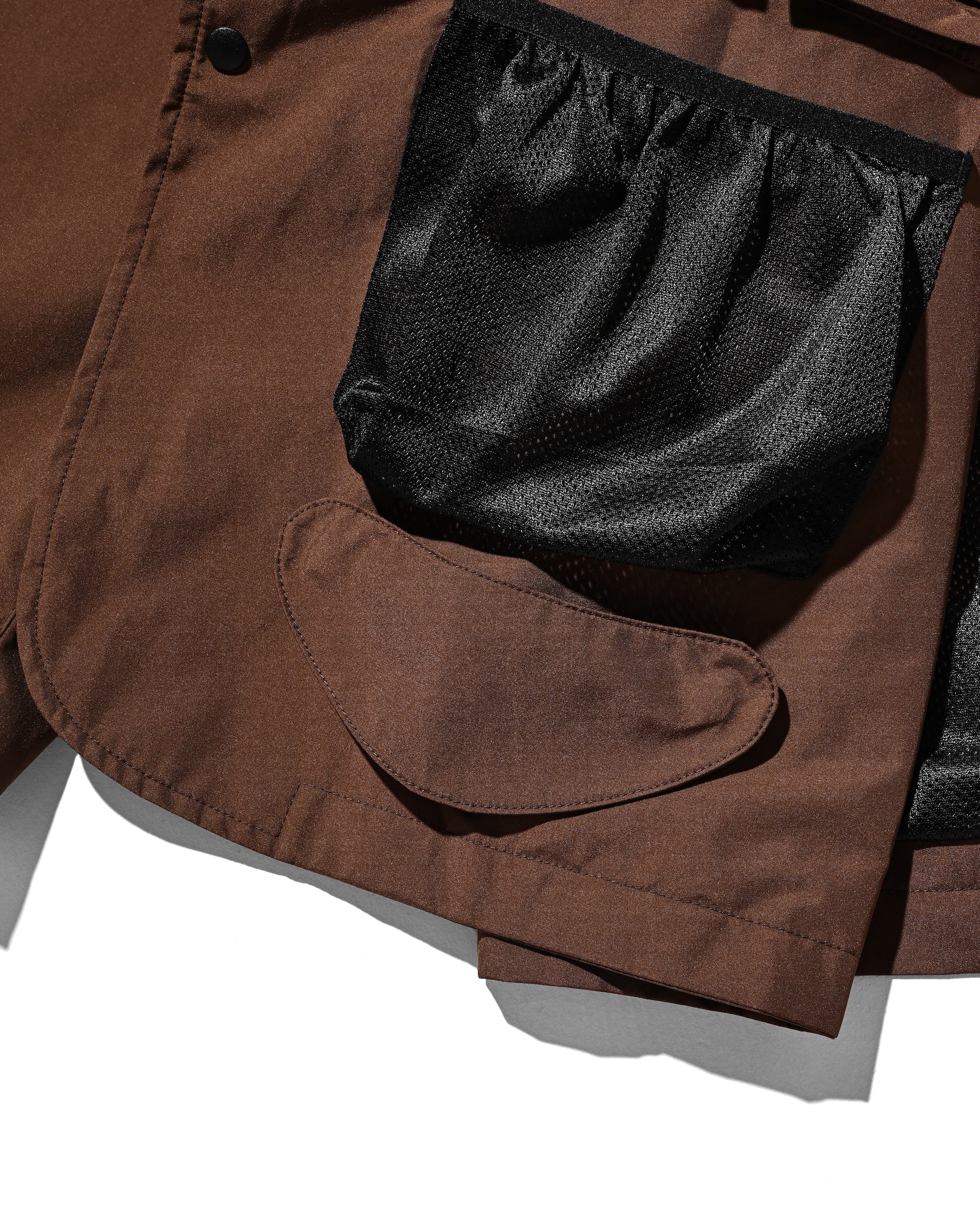 【9.3 WED 20:00- IN STOCK】+phenix WINDSTOPPER® by GORE-TEX LABS ACTIVE CITY STORAGE JACKET (CHOCOLATE BROWN)