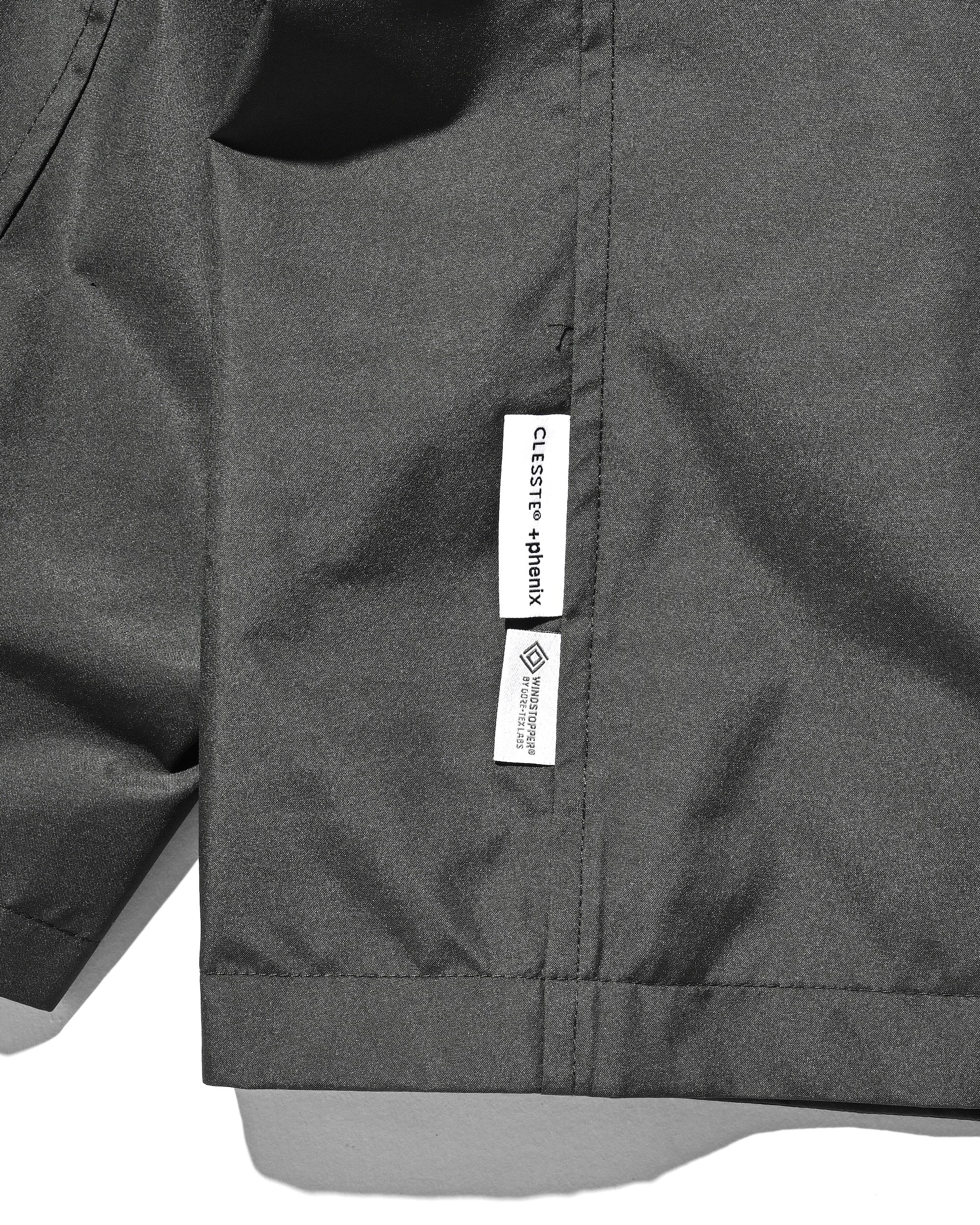 【9.3 WED 20:00- IN STOCK】+phenix WINDSTOPPER® by GORE-TEX LABS ACTIVE CITY STORAGE JACKET (ASPHALT GRAY)