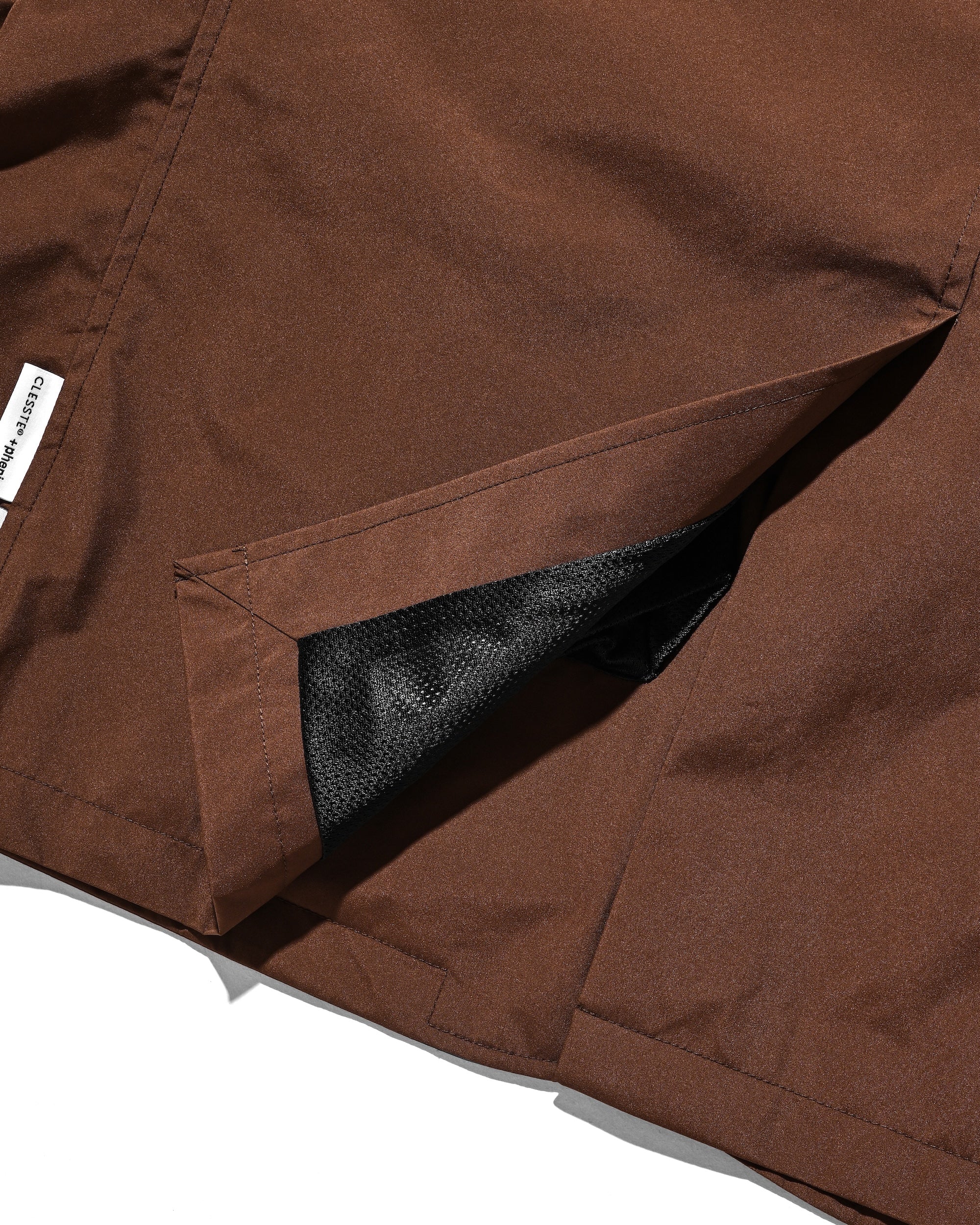 【9.3 WED 20:00- IN STOCK】+phenix WINDSTOPPER® by GORE-TEX LABS ACTIVE CITY STORAGE JACKET (CHOCOLATE BROWN)