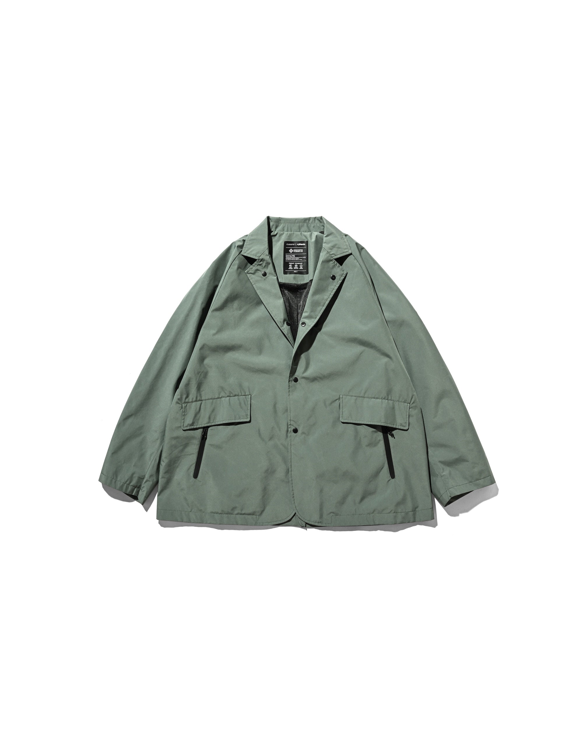 【9.3 WED 20:00- IN STOCK】+phenix WINDSTOPPER® by GORE-TEX LABS ACTIVE CITY STORAGE JACKET (MILITARY GREEN)