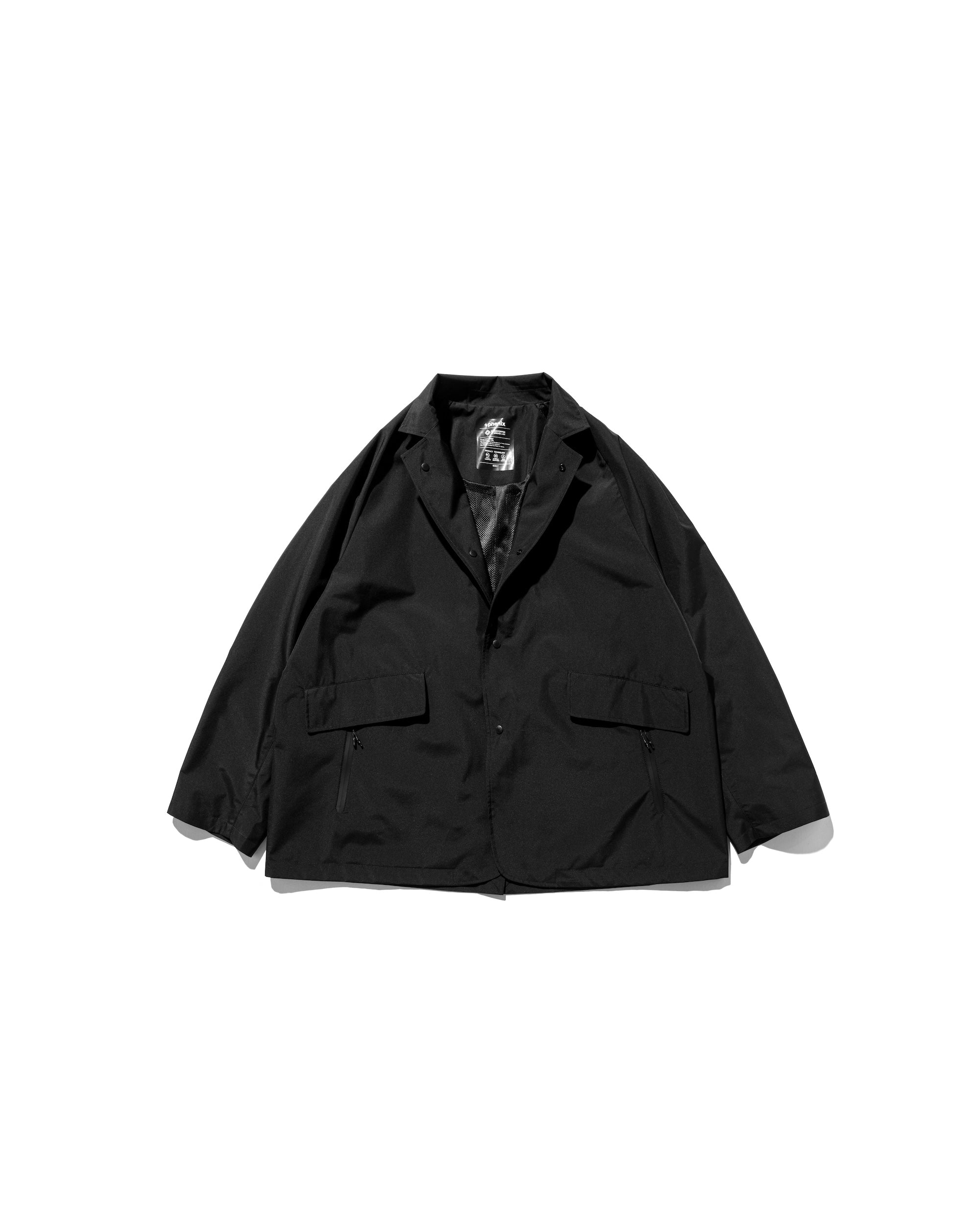 【9.3 WED 20:00- IN STOCK】+phenix WINDSTOPPER® by GORE-TEX LABS ACTIVE CITY STORAGE JACKET (BLACK)