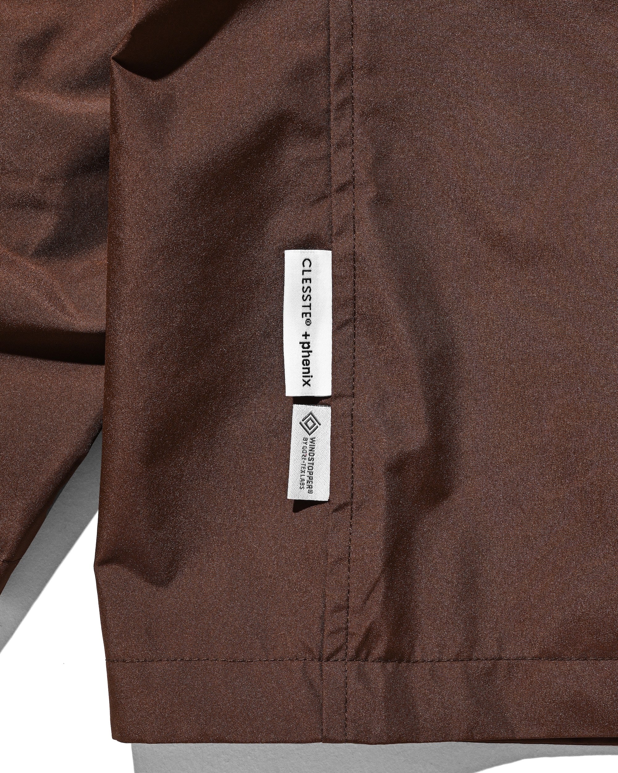 【9.3 WED 20:00- IN STOCK】+phenix WINDSTOPPER® by GORE-TEX LABS ACTIVE CITY STORAGE JACKET (CHOCOLATE BROWN)