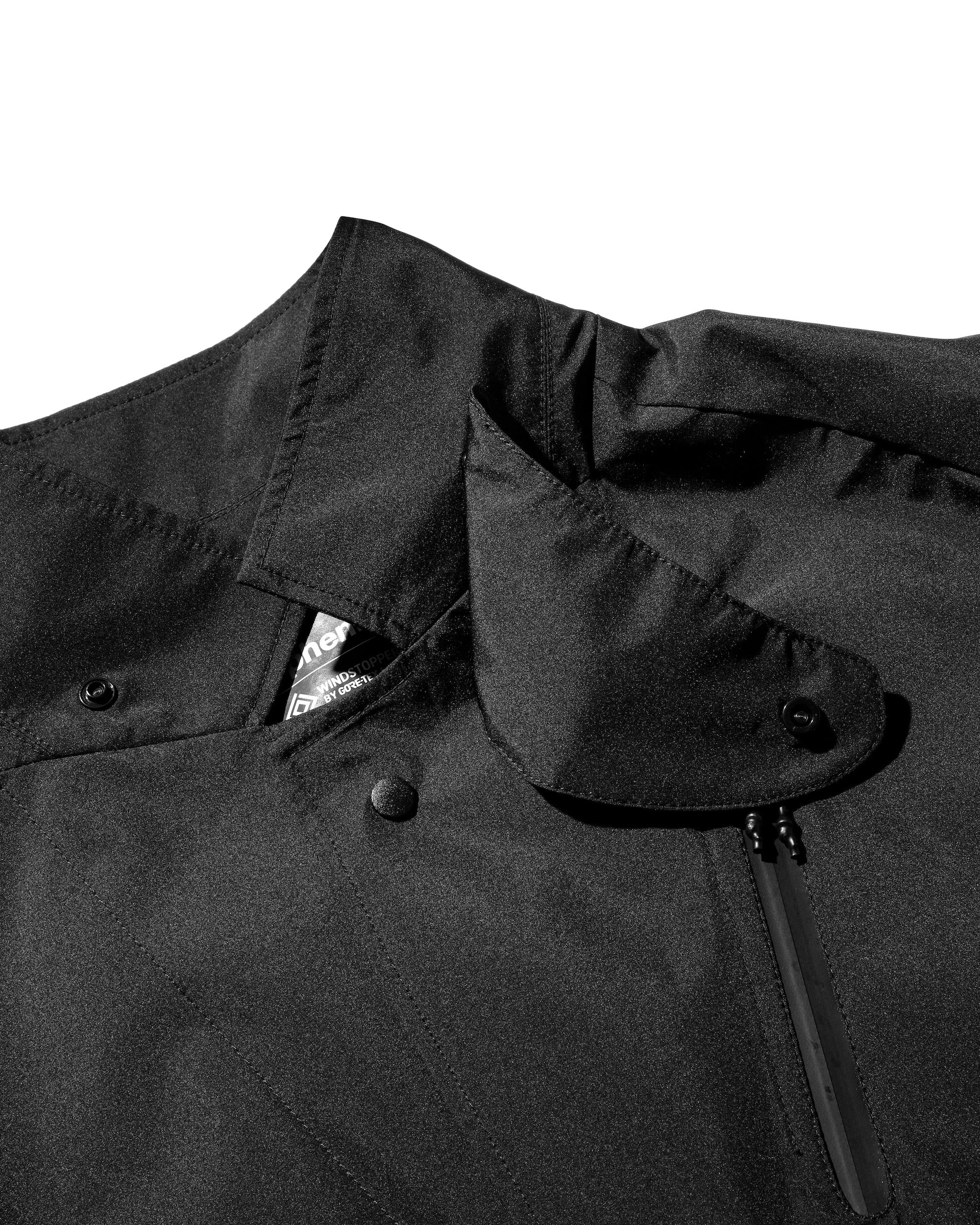 【9.3 WED 20:00- IN STOCK】+phenix WINDSTOPPER® by GORE-TEX LABS ACTIVE CITY STORAGE JACKET (BLACK)