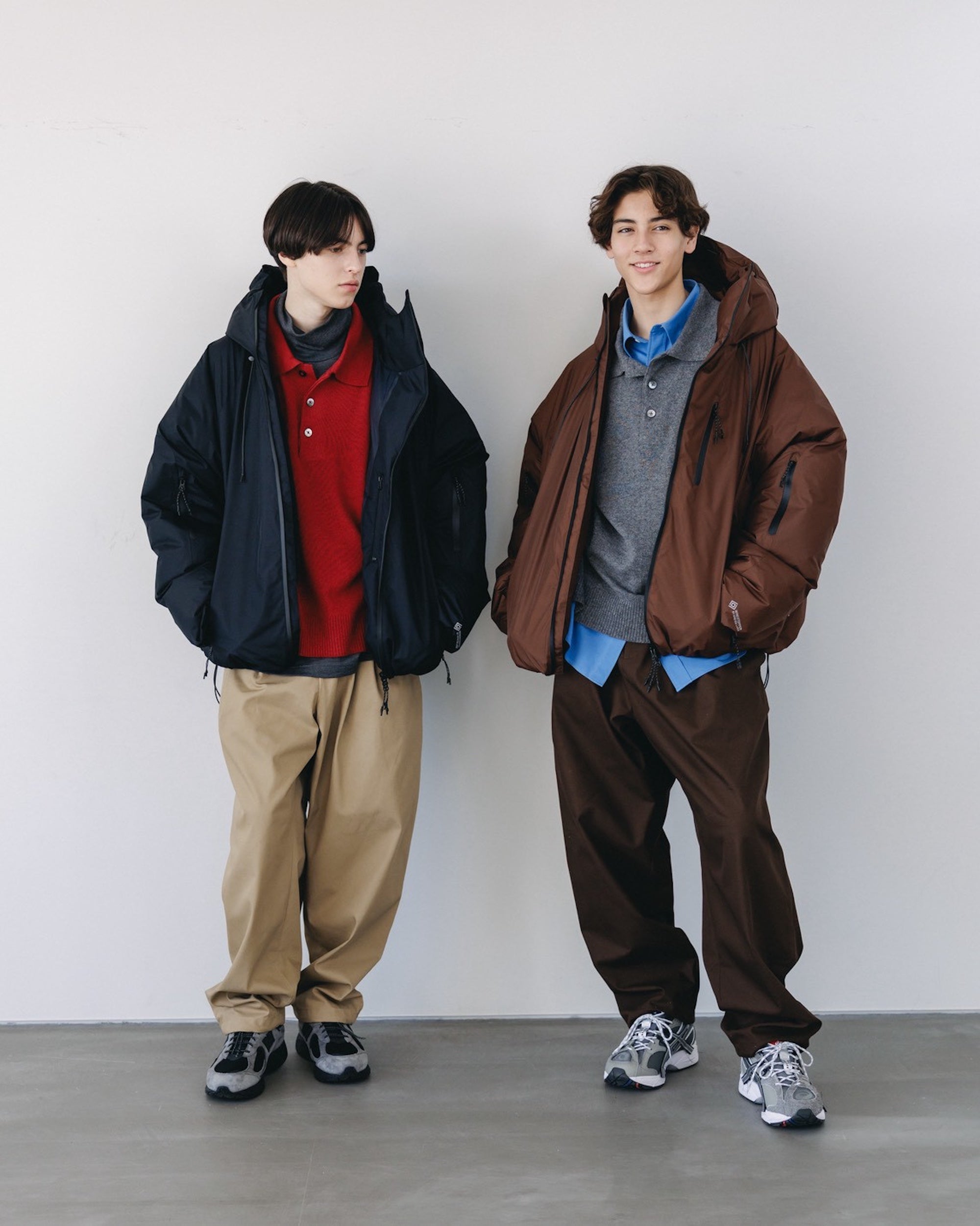 【12.20 SAT 20:00- IN STOCK】+phenix WINDSTOPPER® by GORE-TEX LABS CITY PUFFER JACKET (CHOCOLATE BROWN)