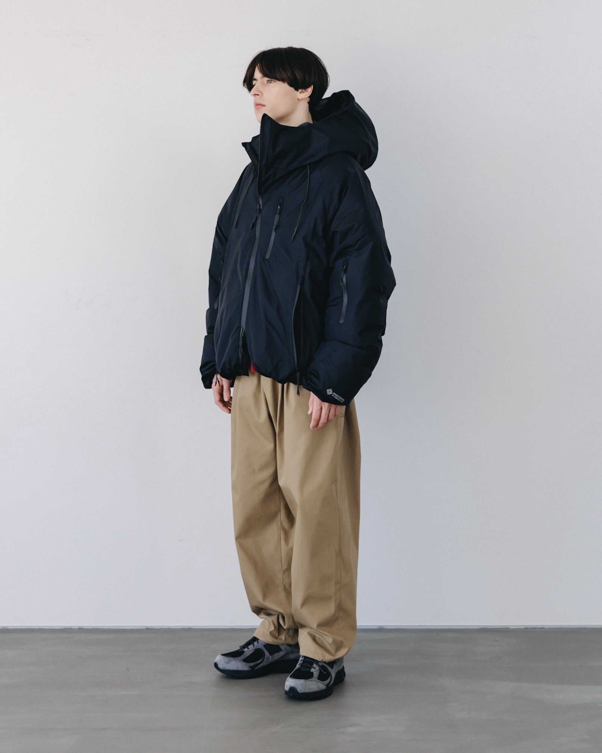 【12.20 SAT 20:00- IN STOCK】+phenix WINDSTOPPER® by GORE-TEX LABS CITY PUFFER JACKET (BLACK)