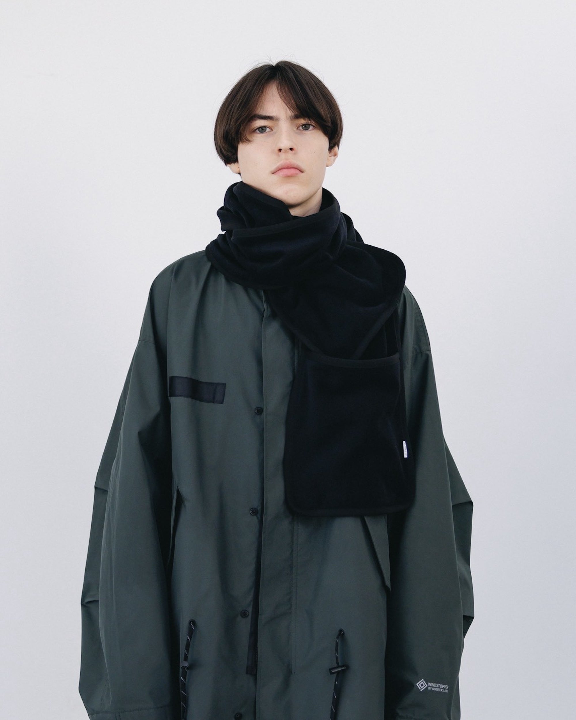 【12.20 SAT 20:00- IN STOCK】POLARTEC® SCARF (BLACK)