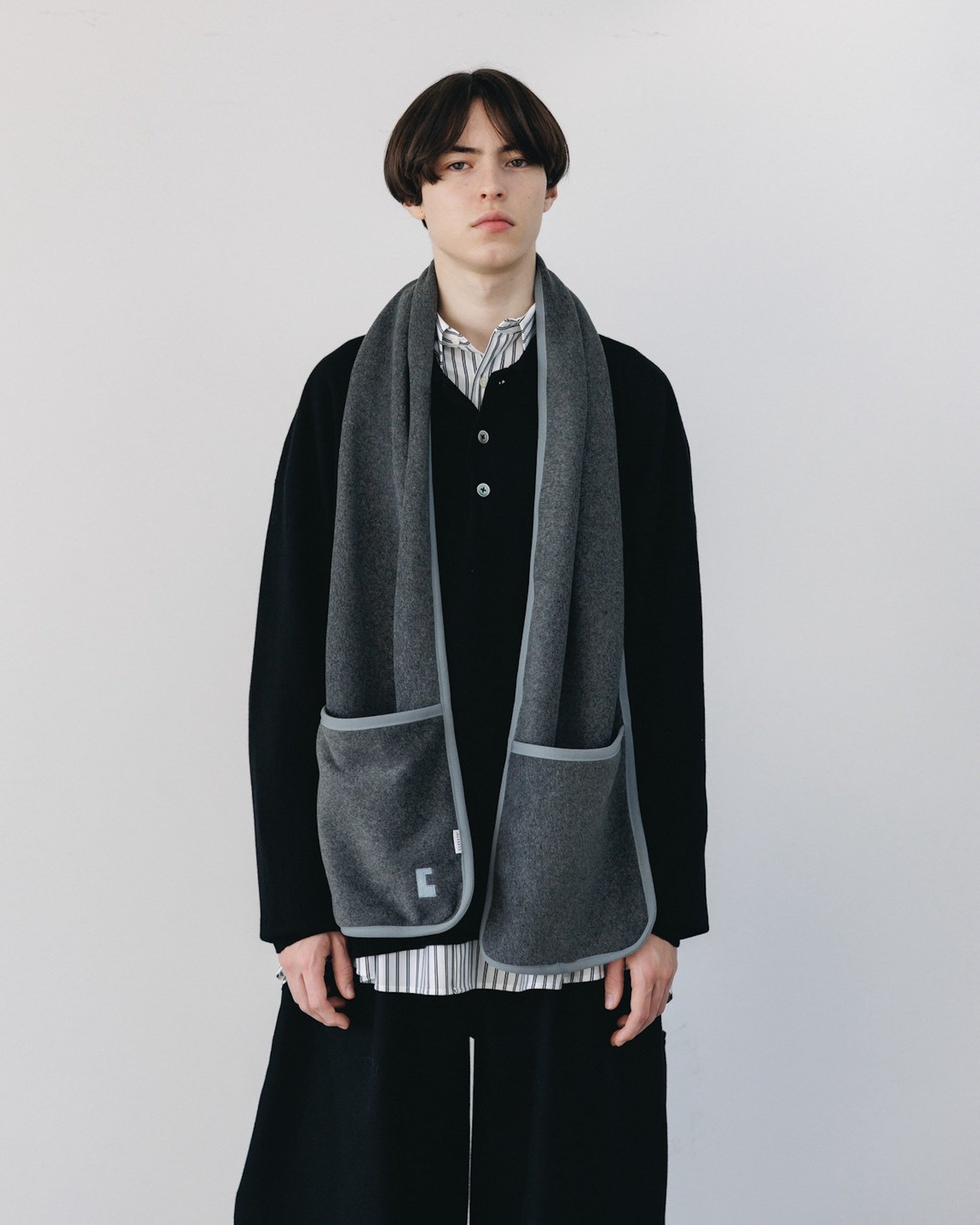 【12.20 SAT 20:00- IN STOCK】POLARTEC® SCARF (GRAY)