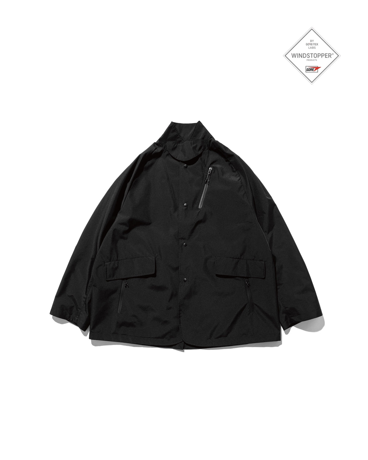 phenix WINDSTOPPER® by GORE-TEX LABS ACTIVE CITY STORAGE JACKET (BLAC