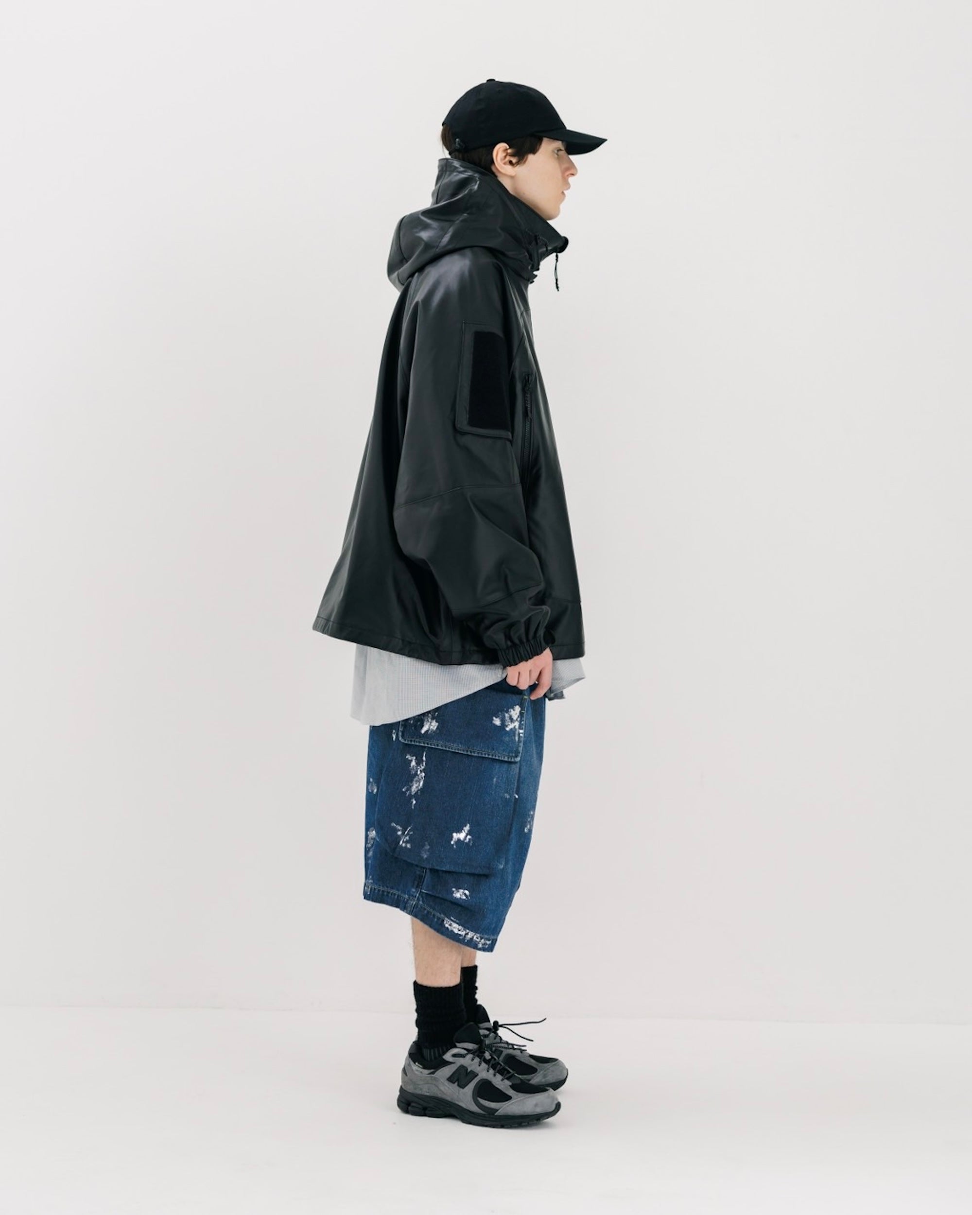 +phenix WINDSTOPPER® by GORE-TEX LABS LEATHER CITY MILITARY JACKET