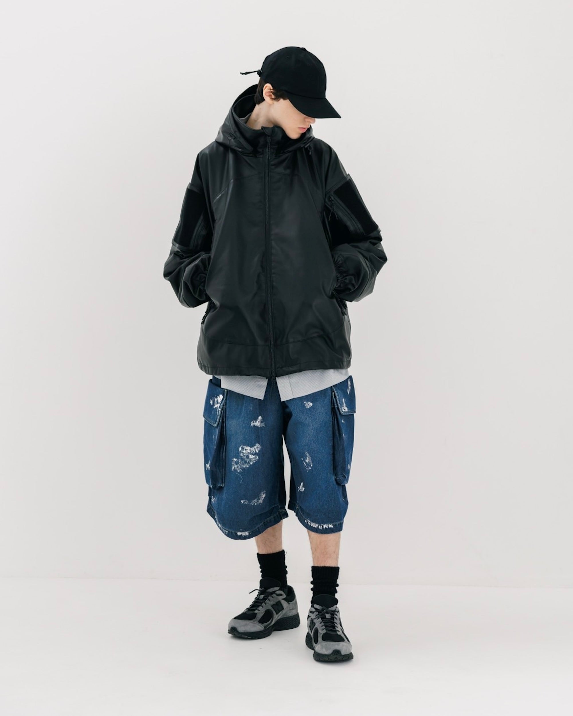 +phenix WINDSTOPPER® by GORE-TEX LABS LEATHER CITY MILITARY JACKET