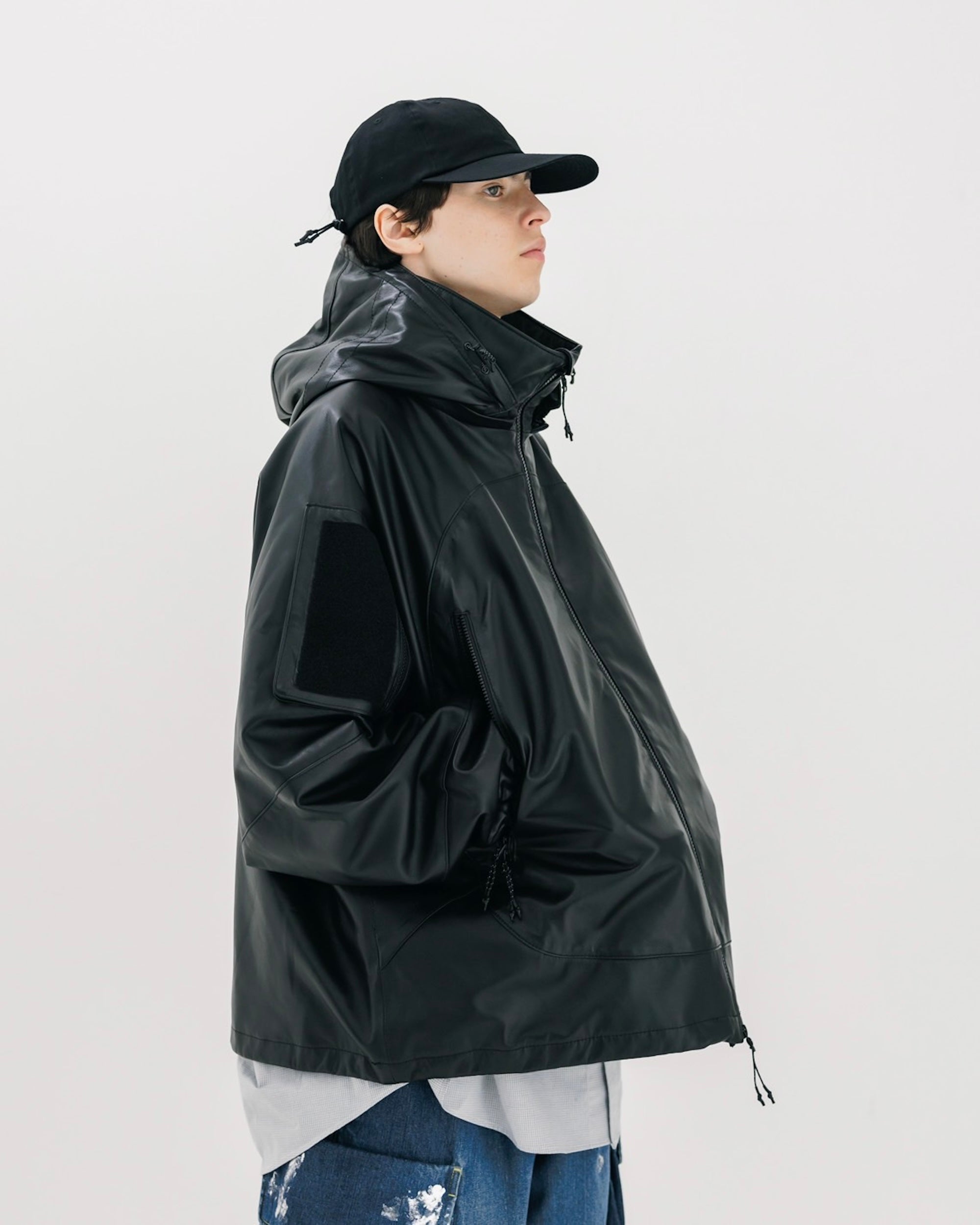 +phenix WINDSTOPPER® by GORE-TEX LABS LEATHER CITY MILITARY JACKET