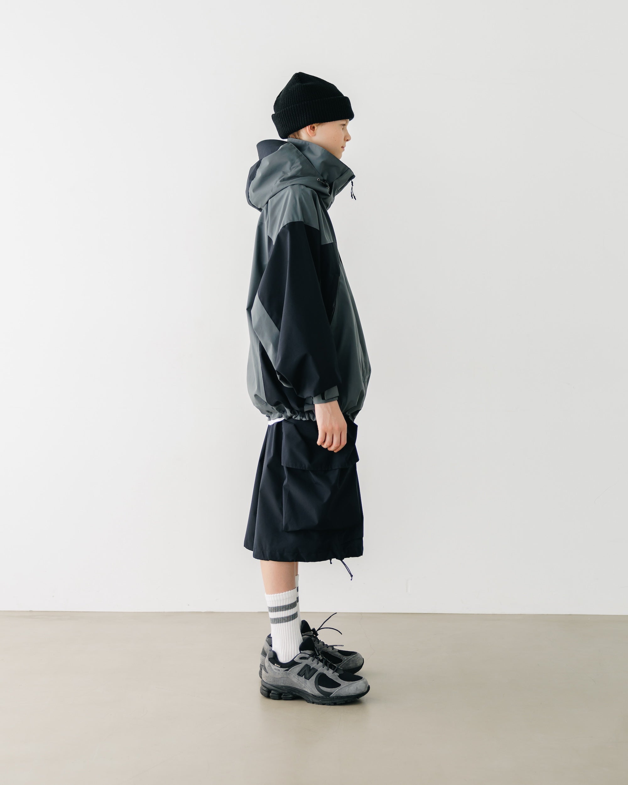 【9.3 WED 20:00- IN STOCK】+phenix WINDSTOPPER® by GORE-TEX LABS CITY MOUNTAIN PARKA (GRAPHAITE GRAY×BLACK)