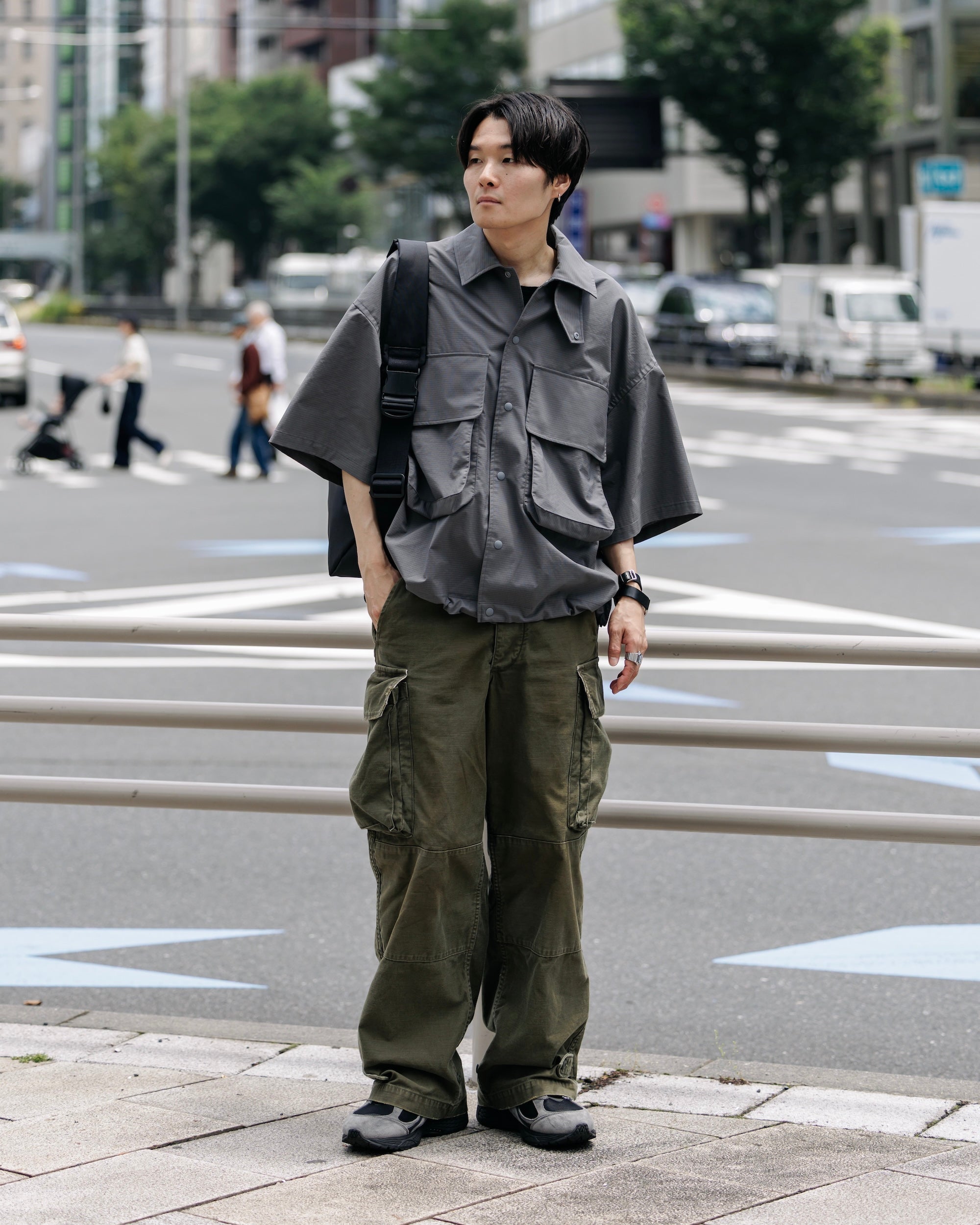 【6.18 WED 20:00- IN STOCK】VINTAGE EFFECT M47 PANTS (OLIVE)