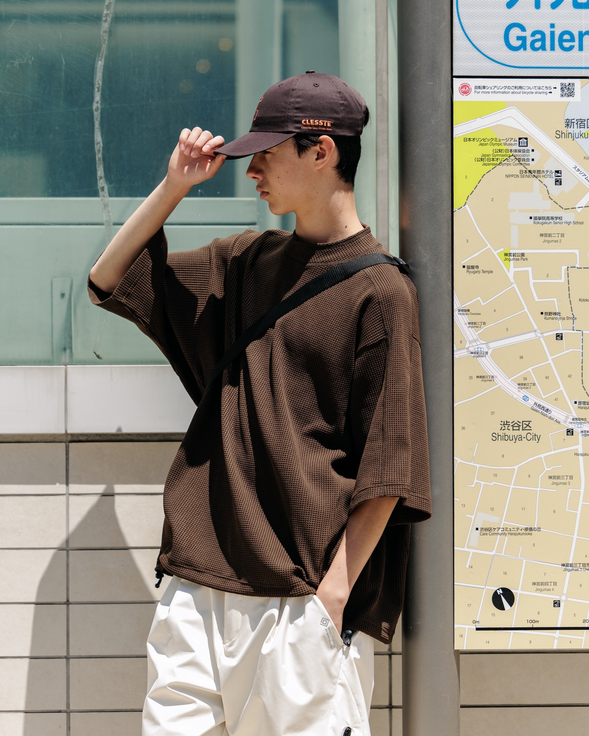 【7.9 WED 20:00- IN STOCK】CITY S/S LIGHT THERMAL PULLOVER (BROWN)