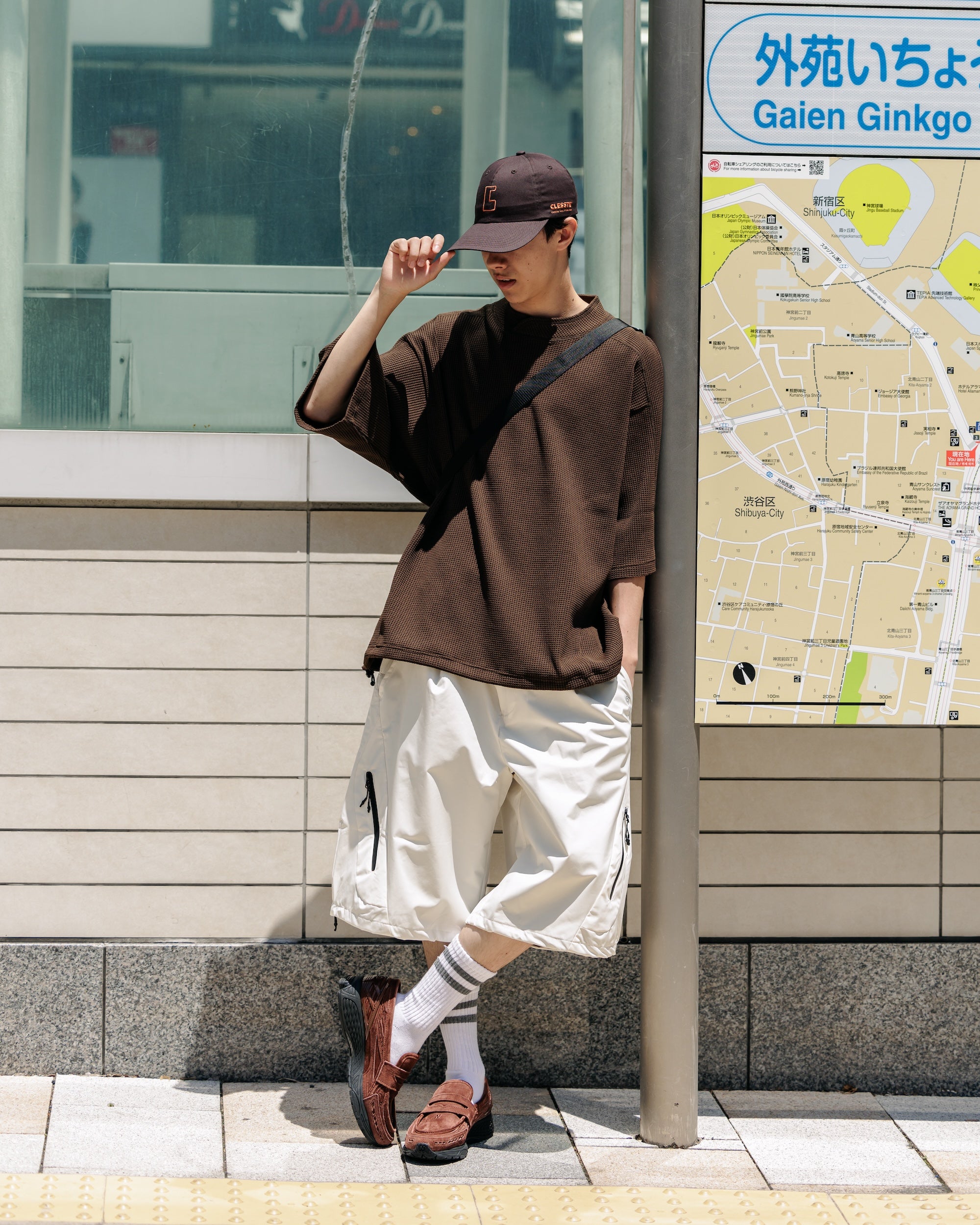 【7.9 WED 20:00- IN STOCK】CITY S/S LIGHT THERMAL PULLOVER (BROWN)