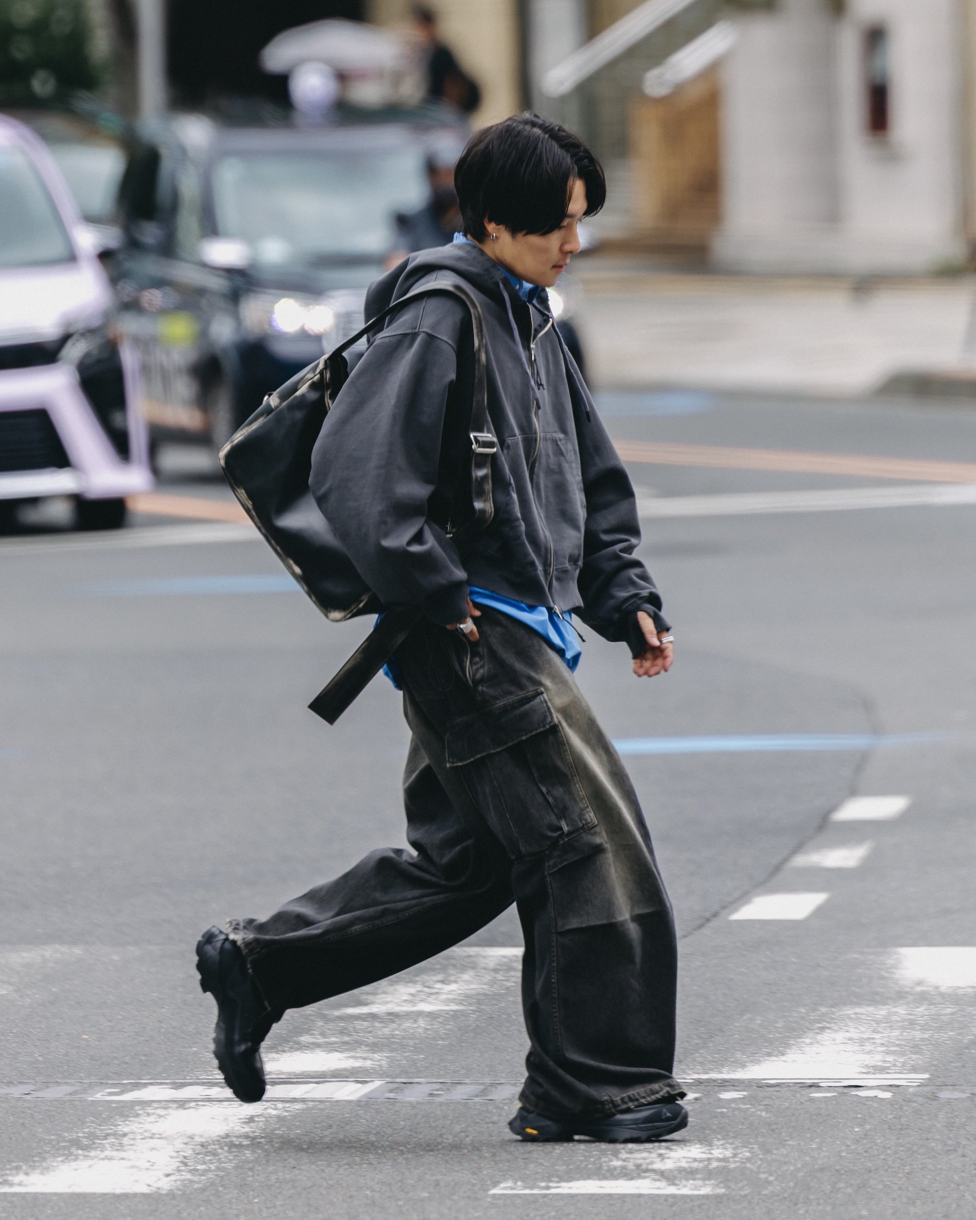 【9.13 SAT 20:00- IN STOCK】VINTAGE DYED SELVEDGE DENIM M-51 ARCTIC TROUSERS (VINTAGE BLACK)