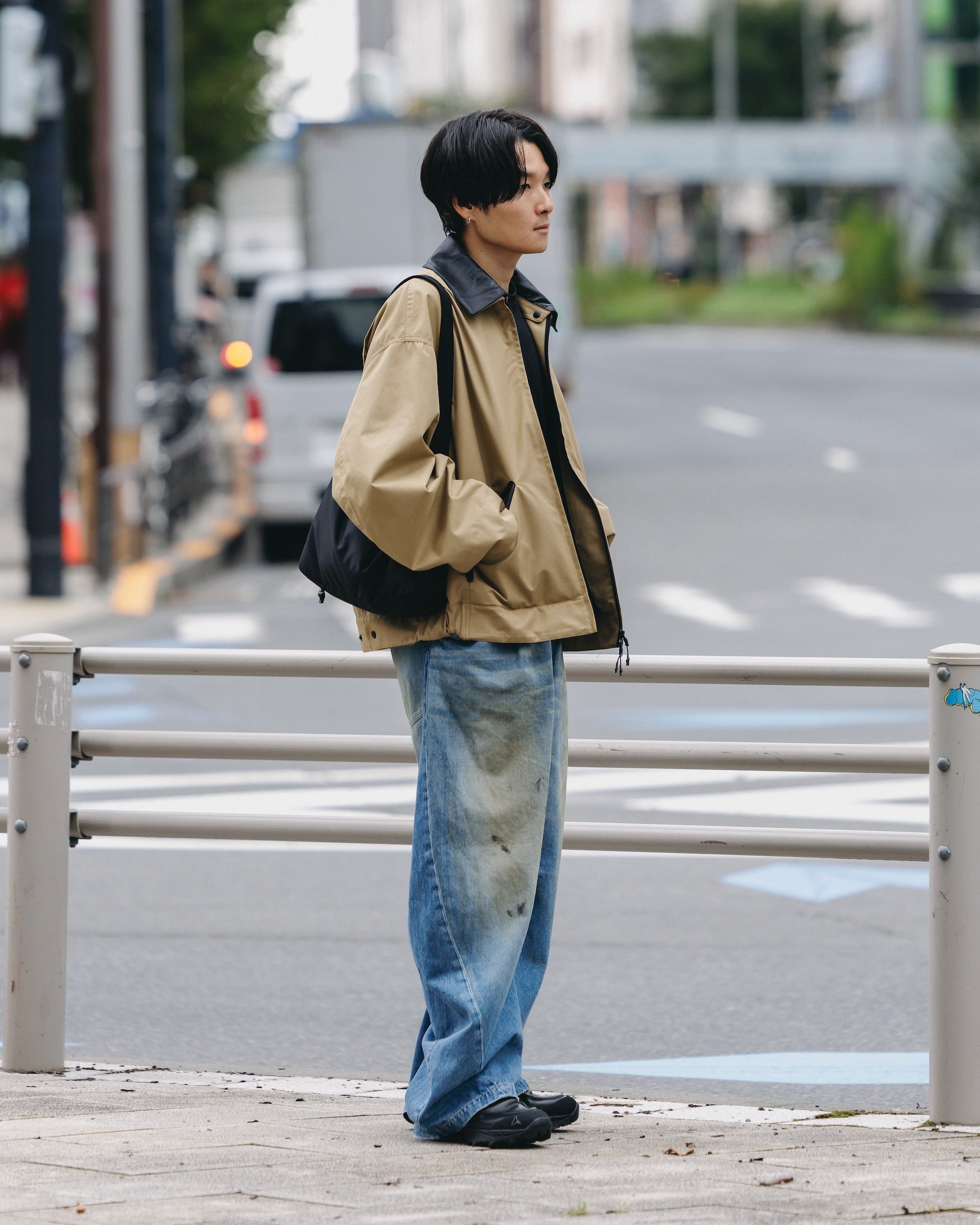 【9.24 WED 20:00- IN STOCK】+phenix WINDSTOPPER® by GORE-TEX LABS TWILL CITY WORKER JACKET (CARAMEL BEIGE)